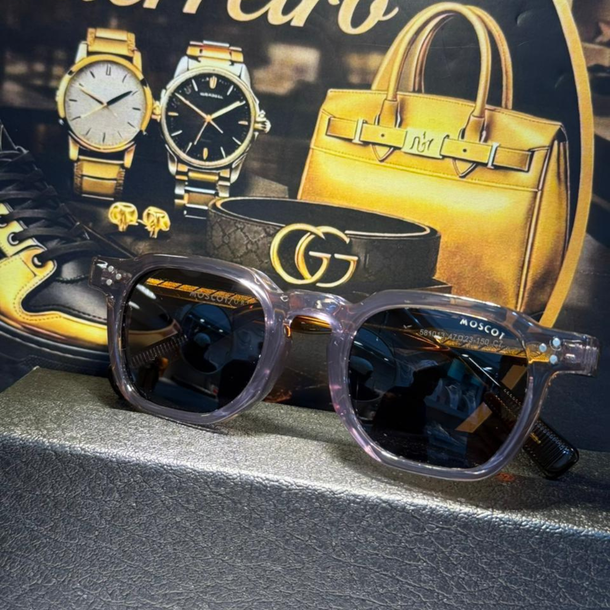 Óculos de Sol Moscot Linha Premium Acetato Italiano UV400