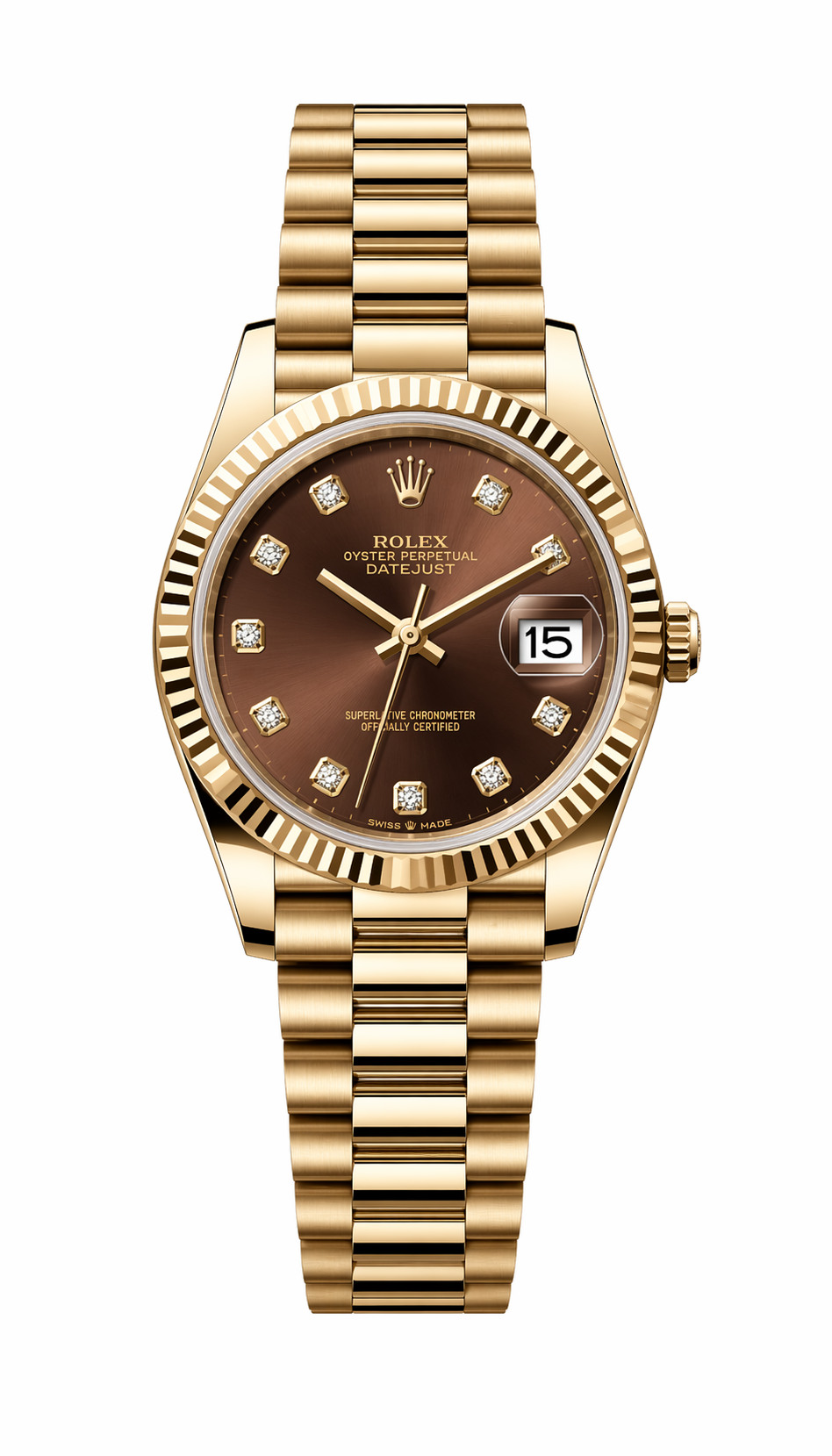 Rolex Datejust – Rosê Madre Pérola Gold