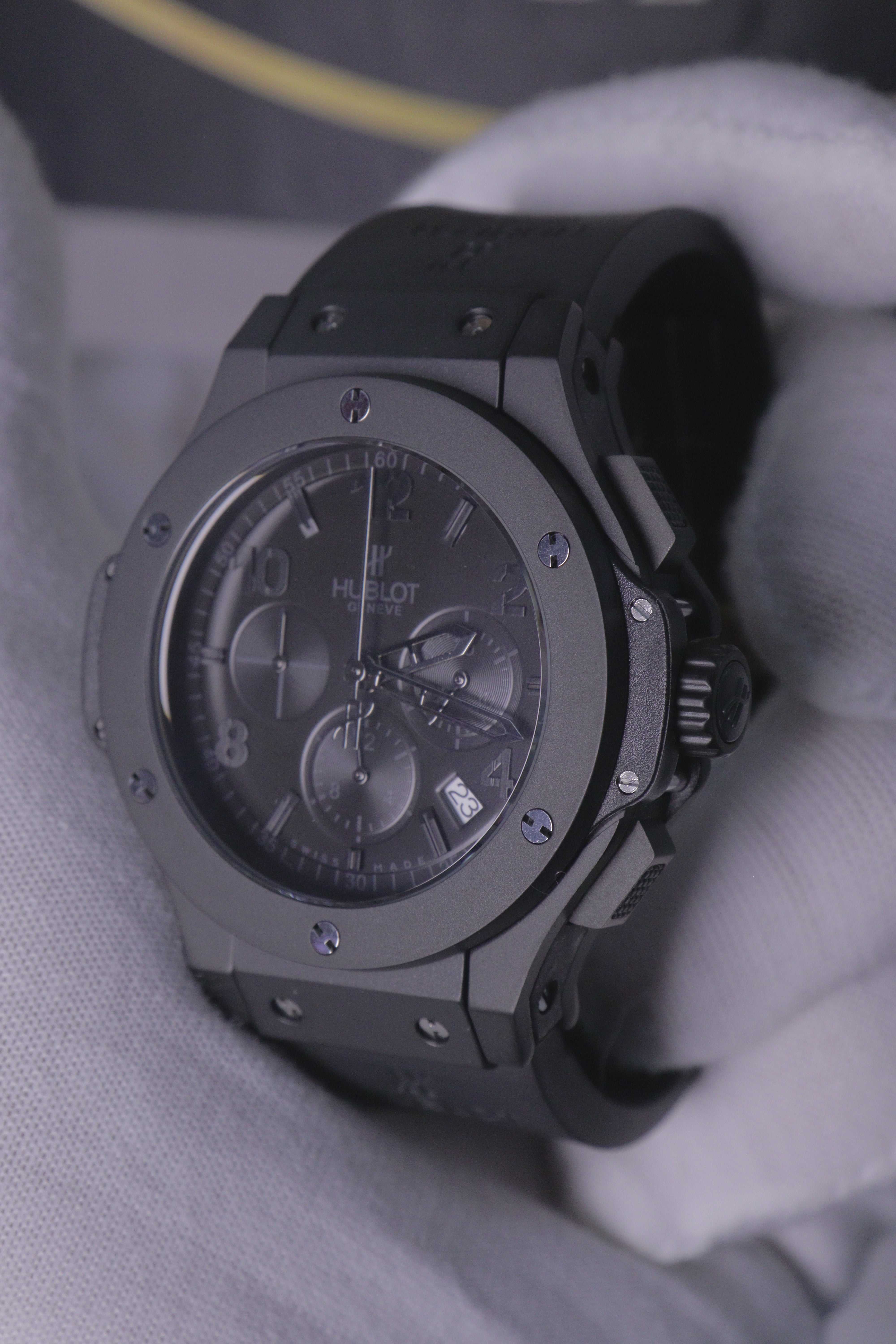 Hublot Big Bang "Phantom" All Black Matte Cerâmica Preto Total