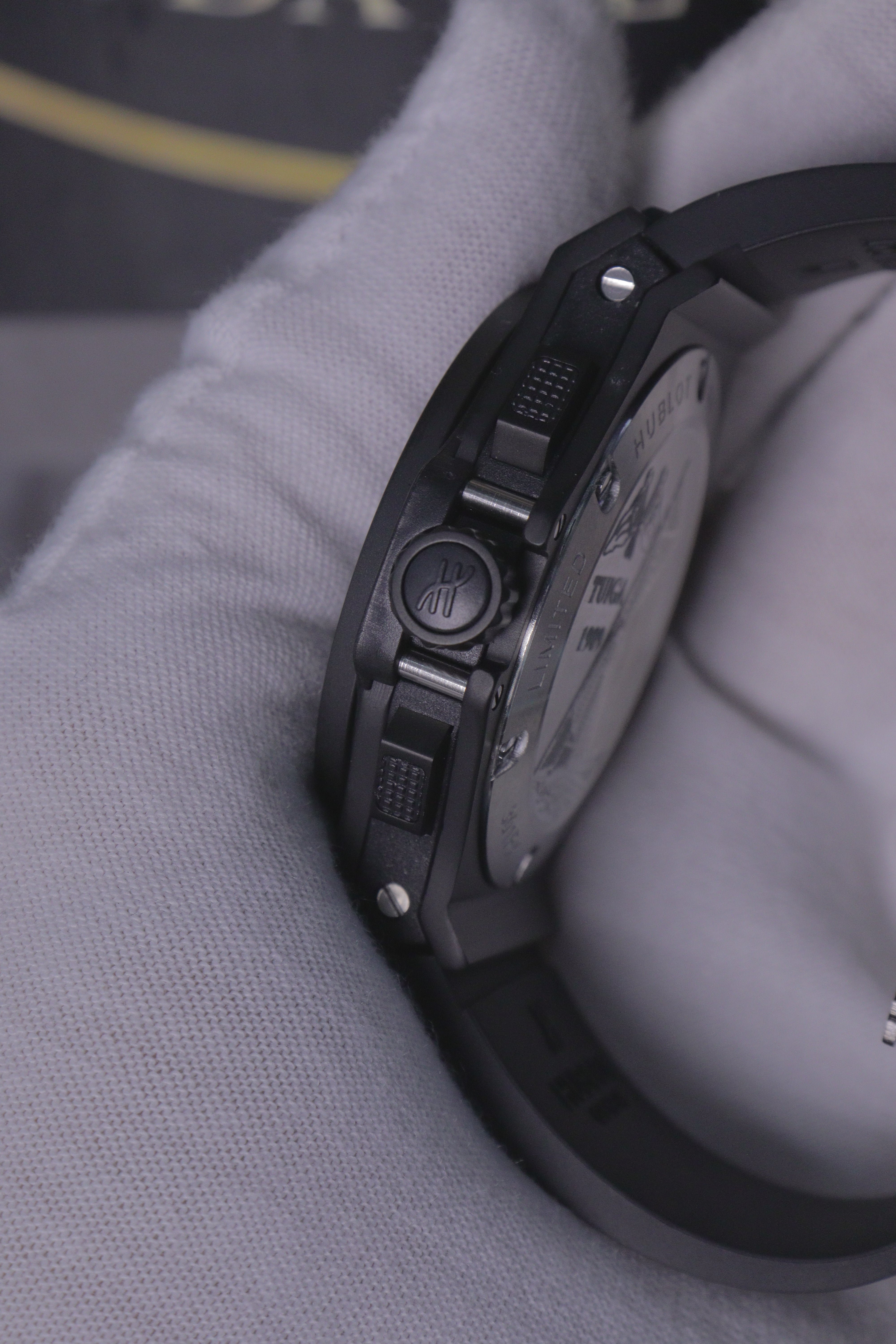 Hublot Big Bang "Phantom" All Black Matte Cerâmica Preto Total