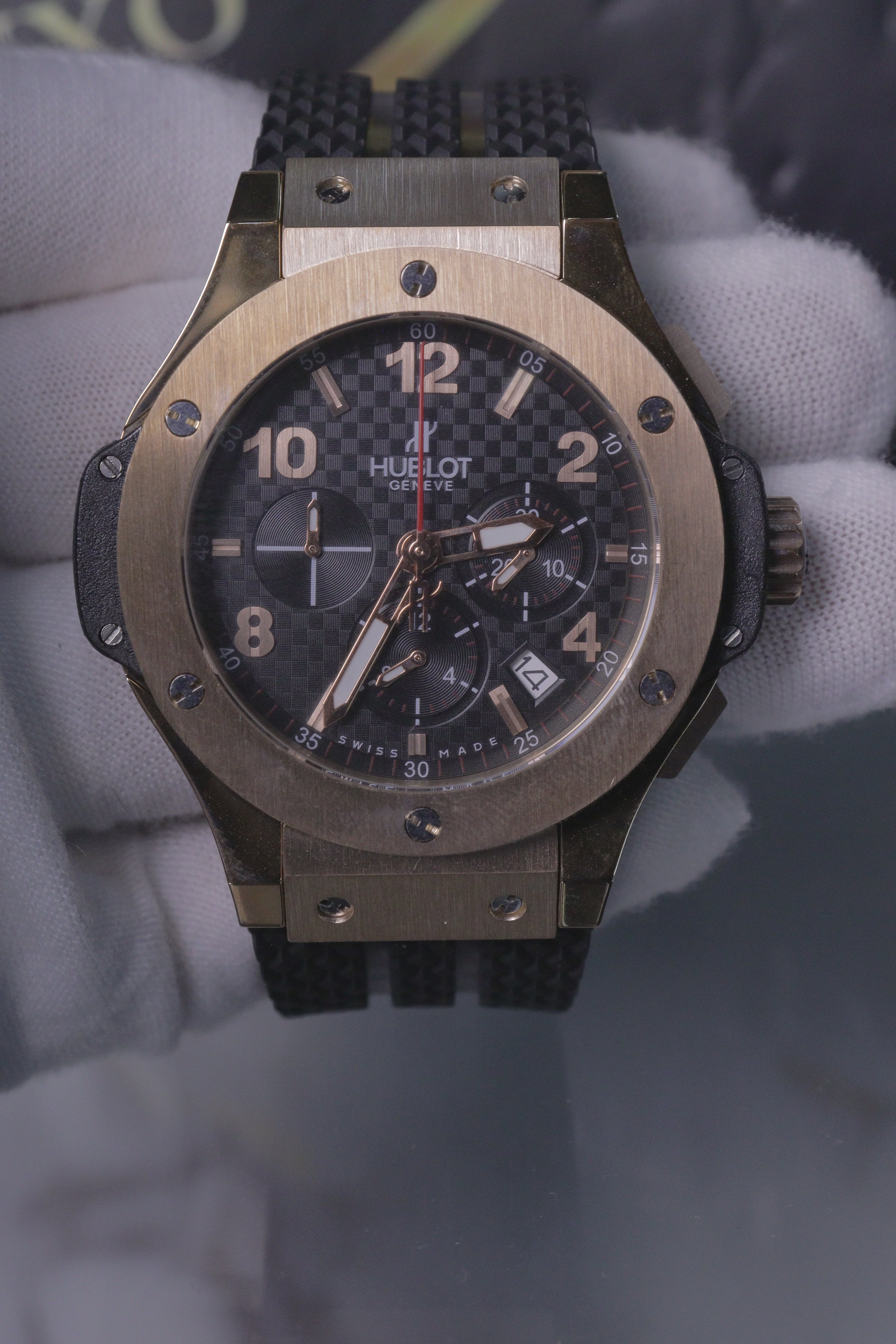 Hublot Big Bang Original Ouro Rose e Carbono