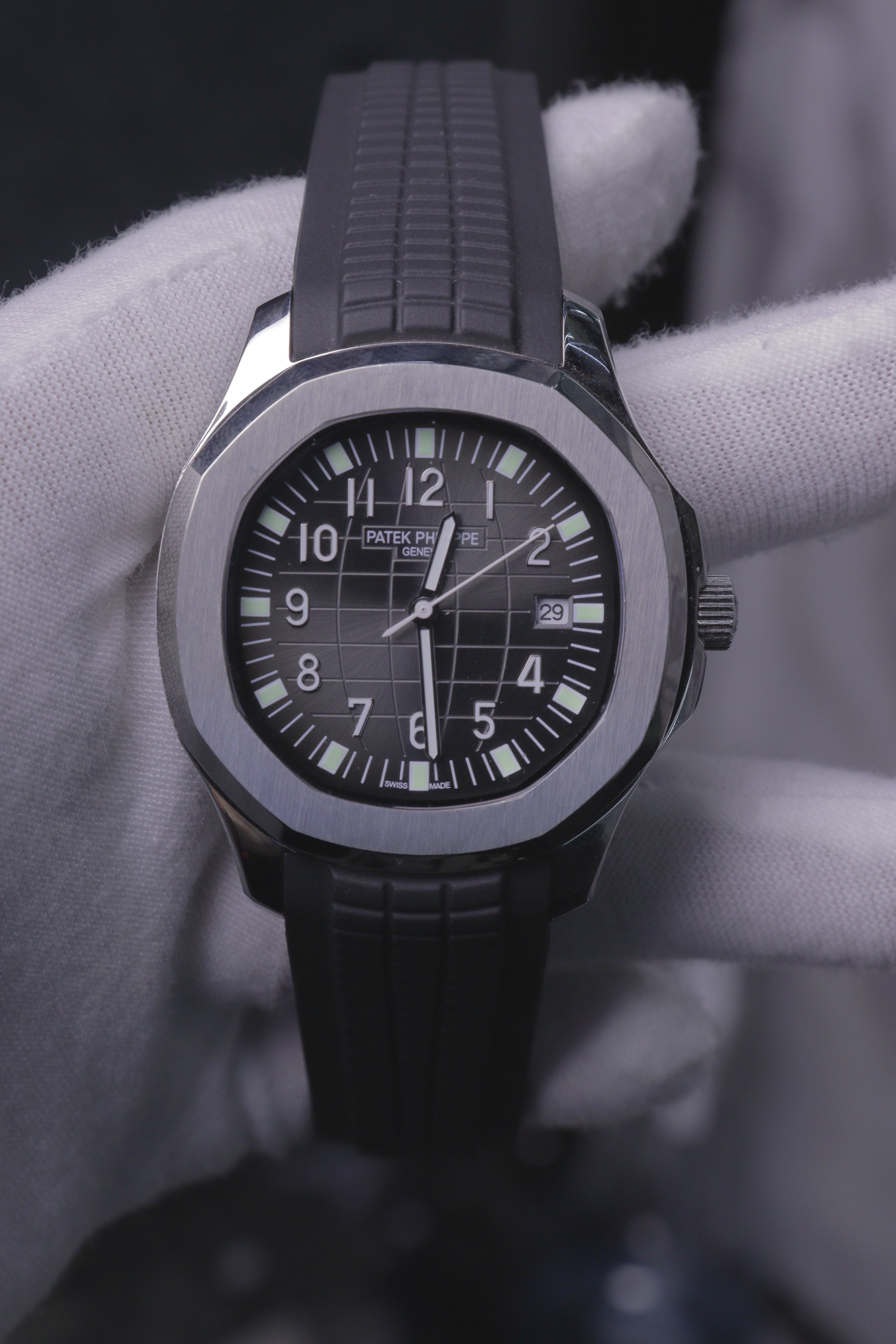 Patek Philippe Aquanaut Aço Preto