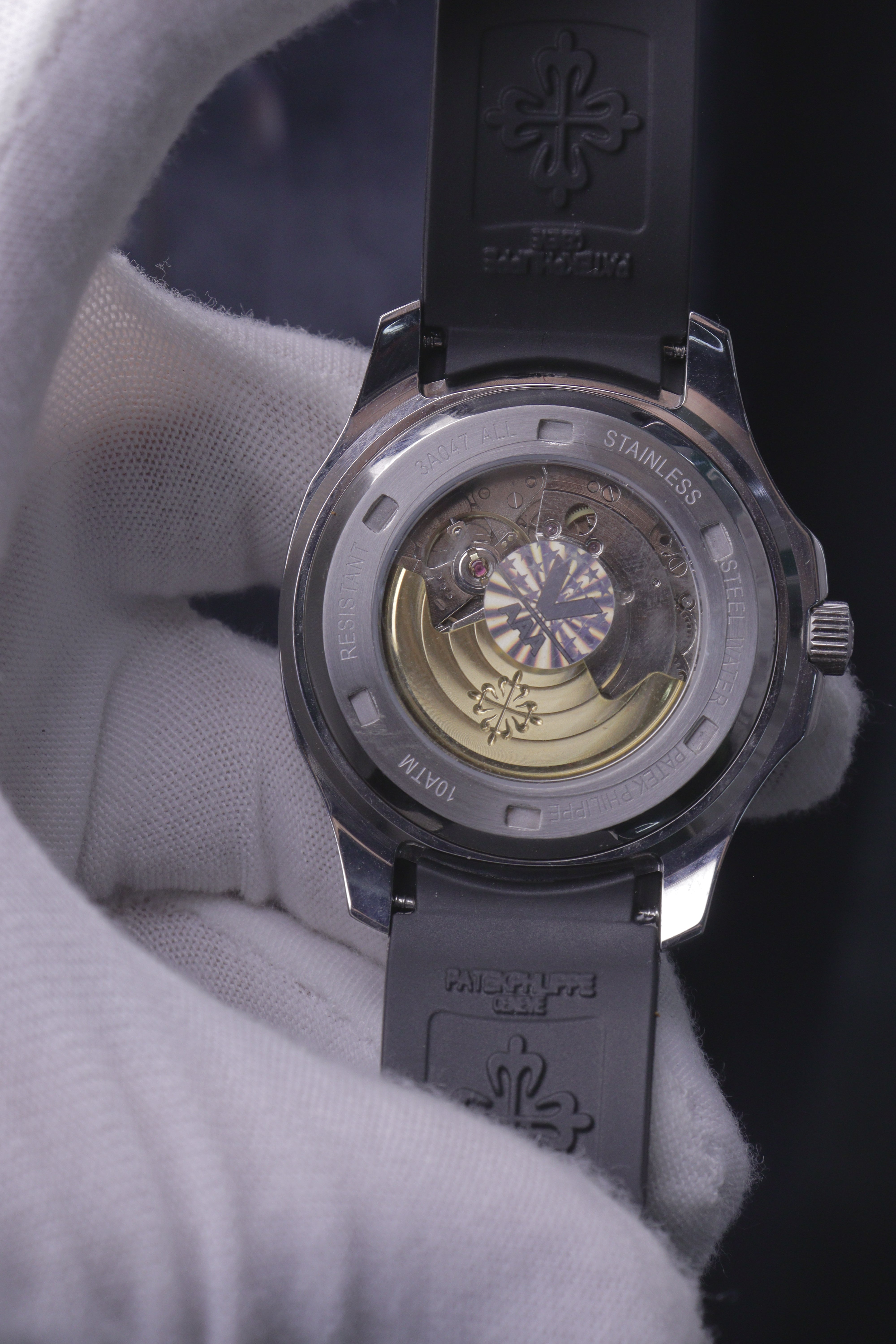 Patek Philippe Aquanaut Aço Preto