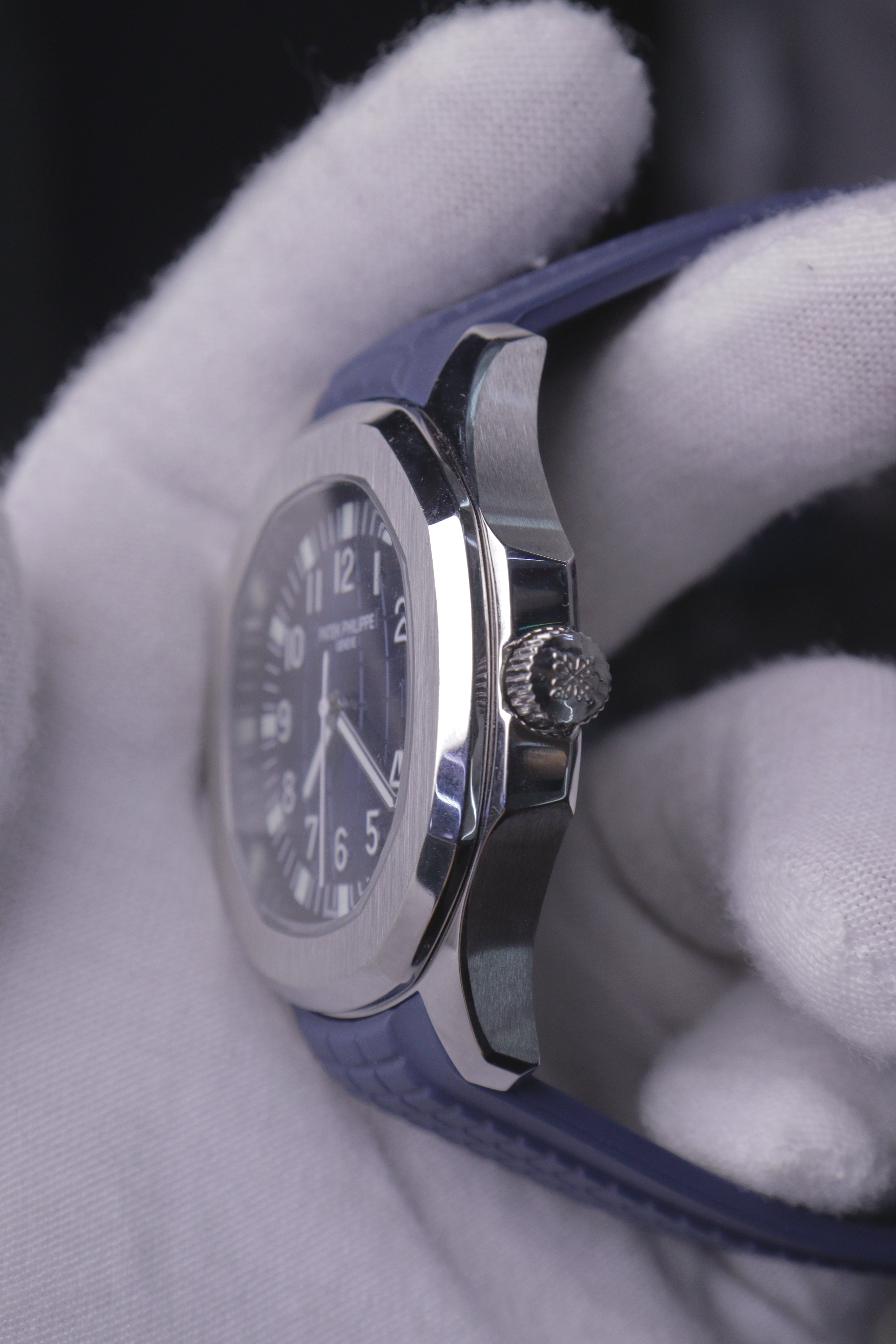Patek Philippe Aquanaut Date Aço Azul