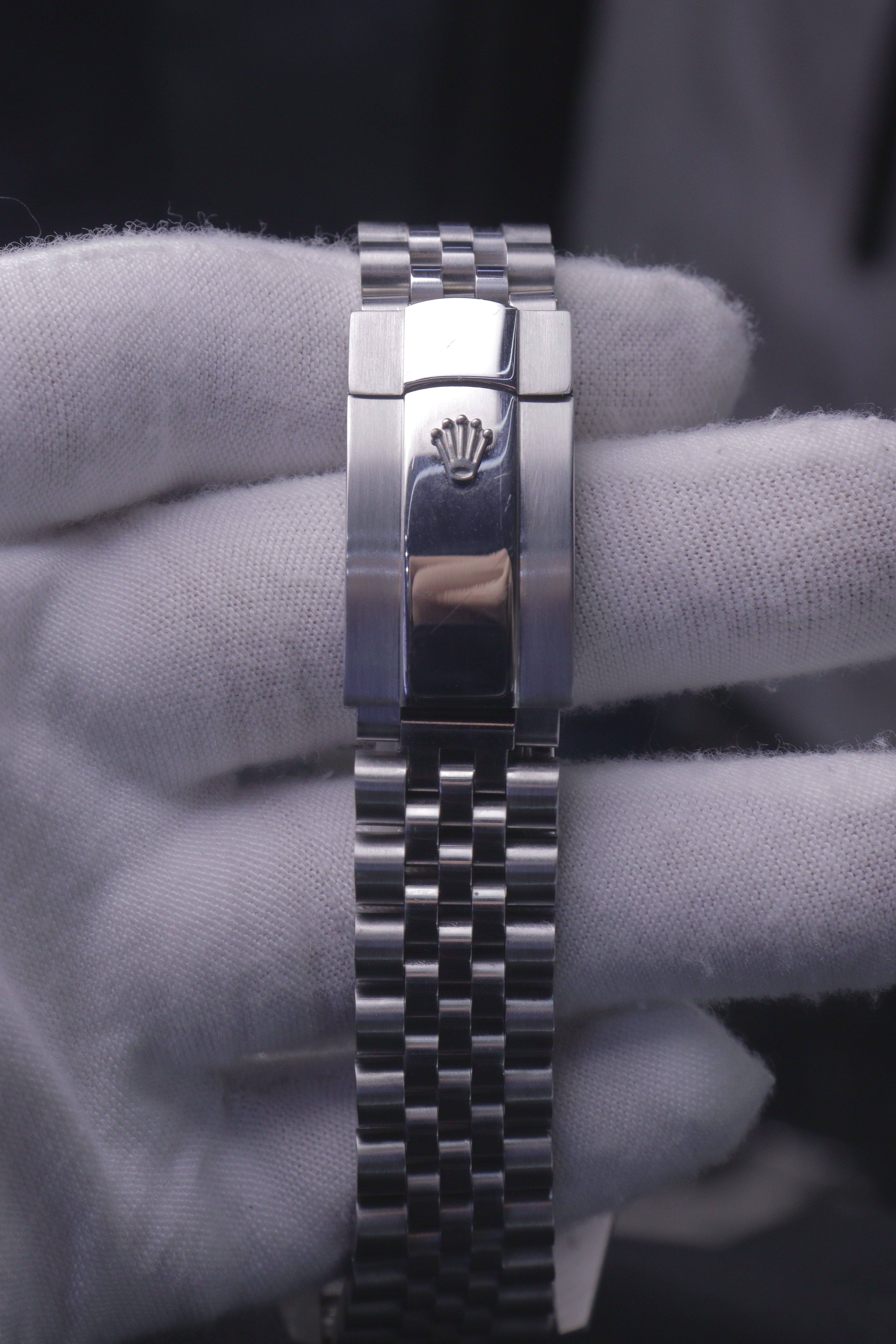 Rolex Datejust 41 Aço e Ouro Branco Mostrador Preto