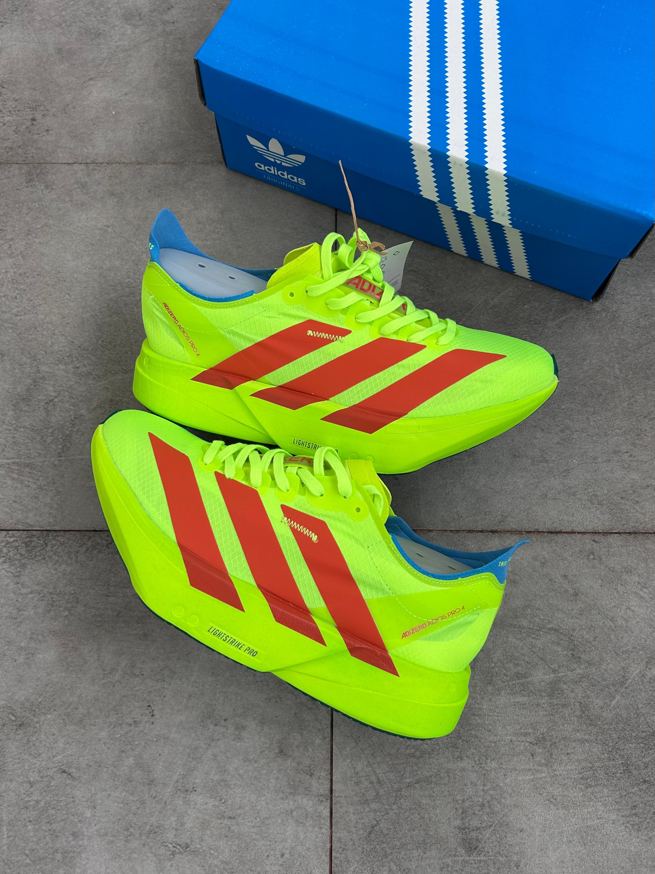 Adidas Adizero Adios Pro 4 Verde Limão - Importado