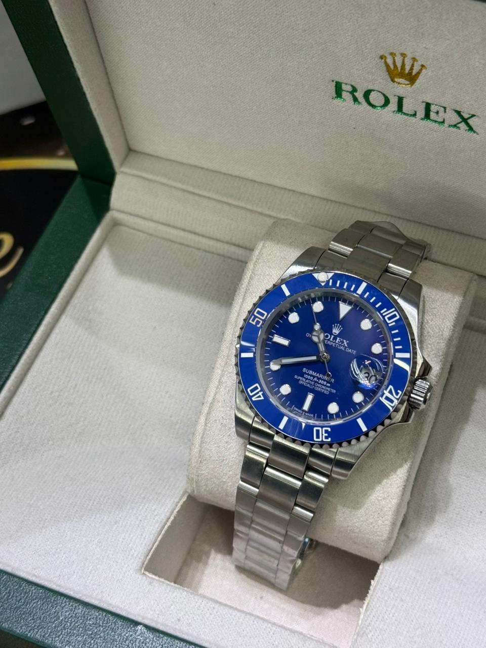 Rolex Submariner Date – Azul / Azul
