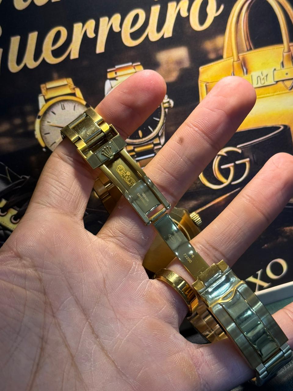 Rolex Submariner Date – Azul / Ouro