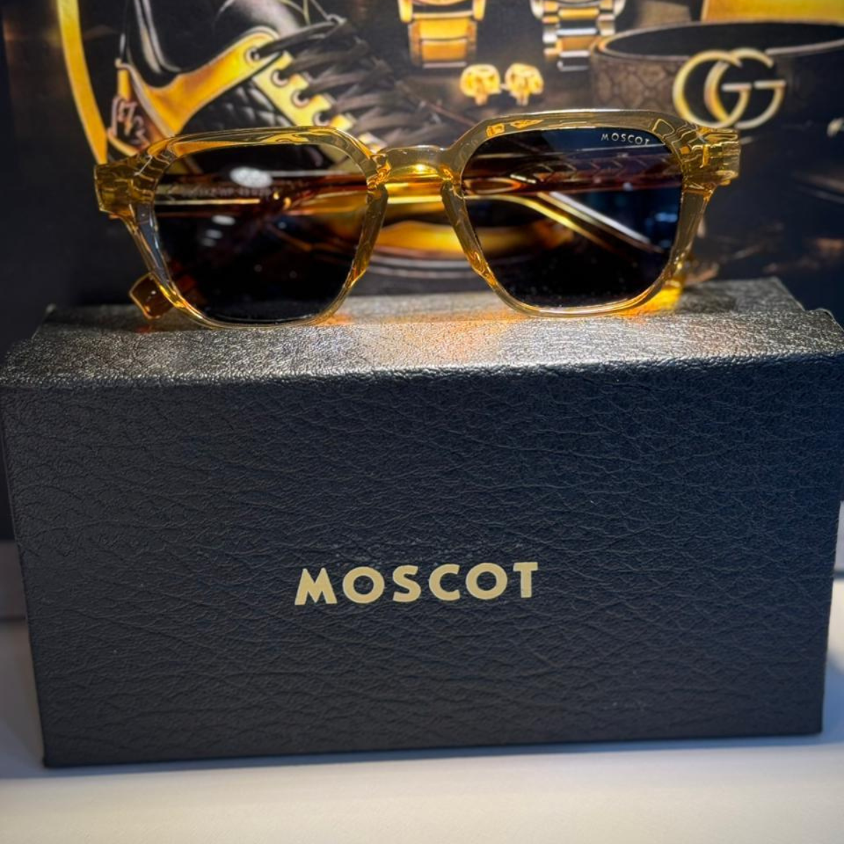 Óculos de Sol Moscot Linha Premium Acetato Italiano UV400