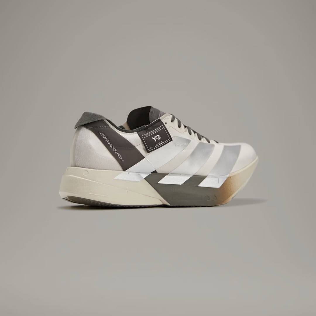 Adidas Adizero Adios Pro 4 Y3 Bege/Preto/Cinza