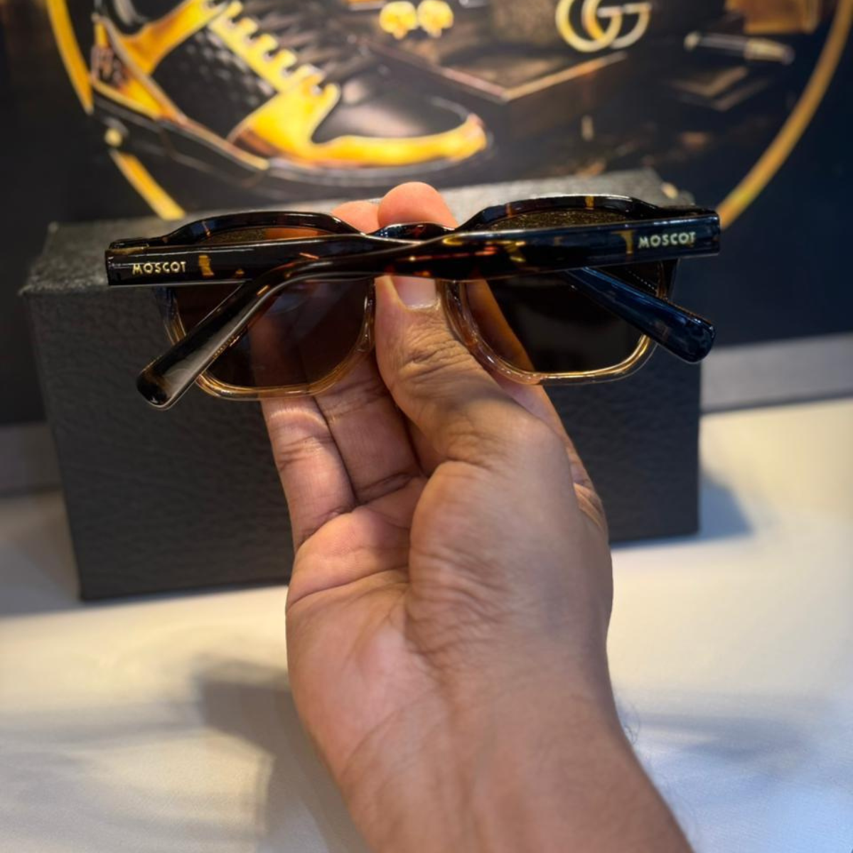 Óculos de Sol Moscot Linha Premium Acetato Italiano UV400