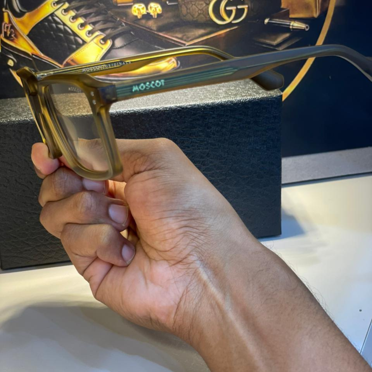 Óculos de Sol Moscot Linha Premium Acetato Italiano UV400