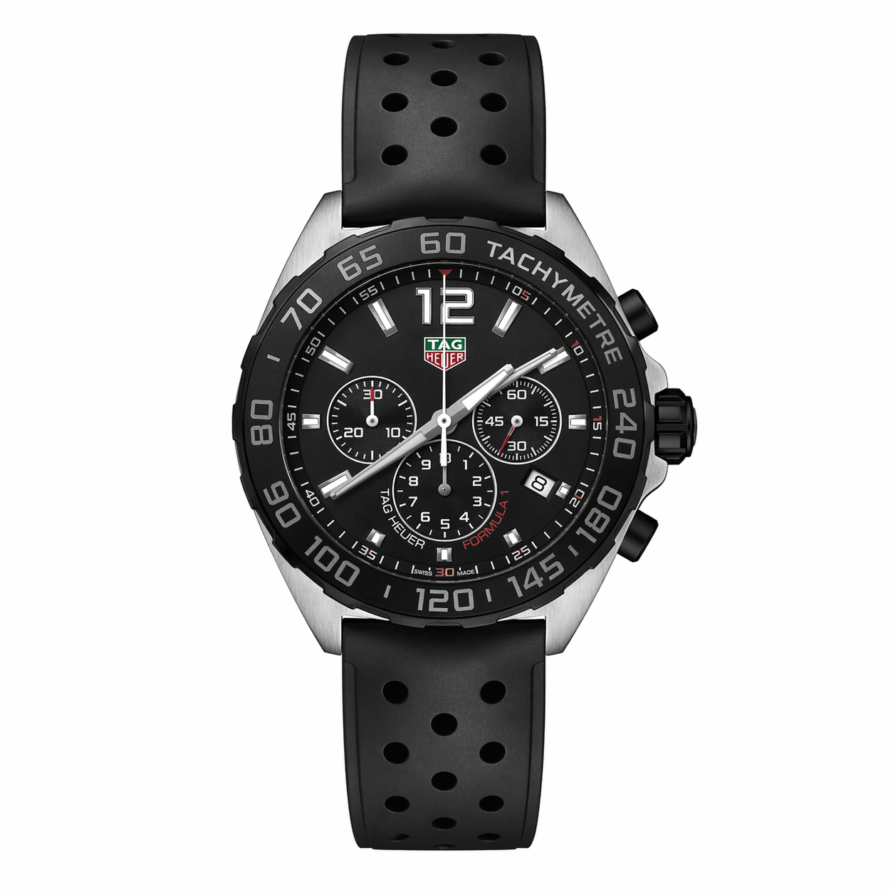 TAG Heuer Formula 1 Chronograph – Preto / Borracha