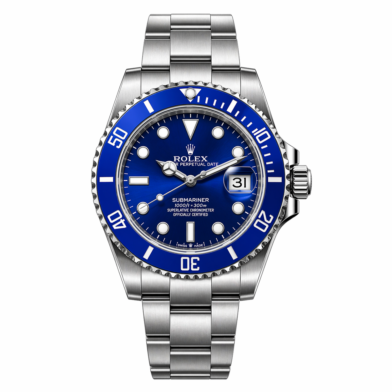 Rolex Submariner Date – Azul / Azul