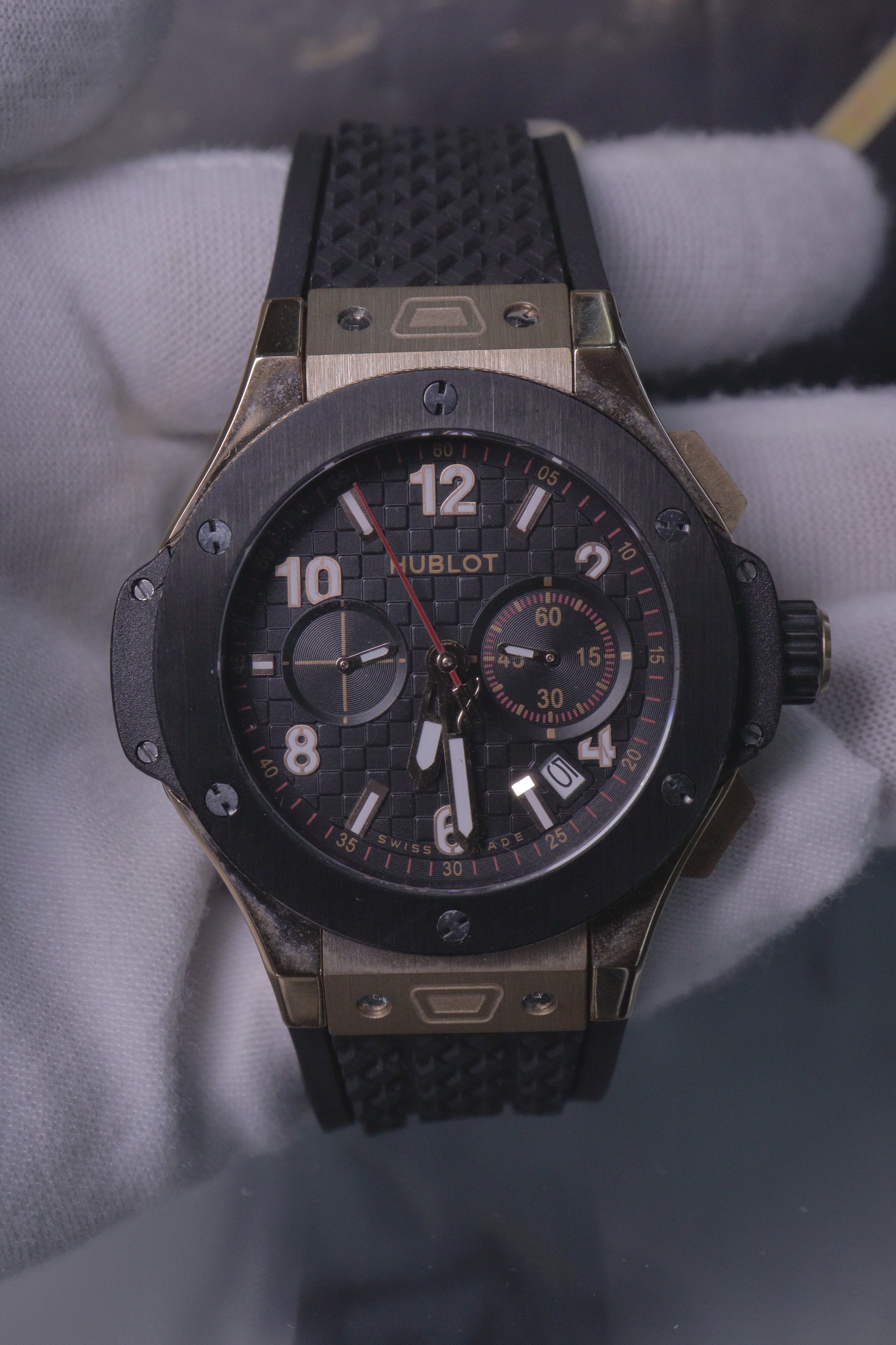 Hublot Big Bang Original Bronze e Cerâmica Preta