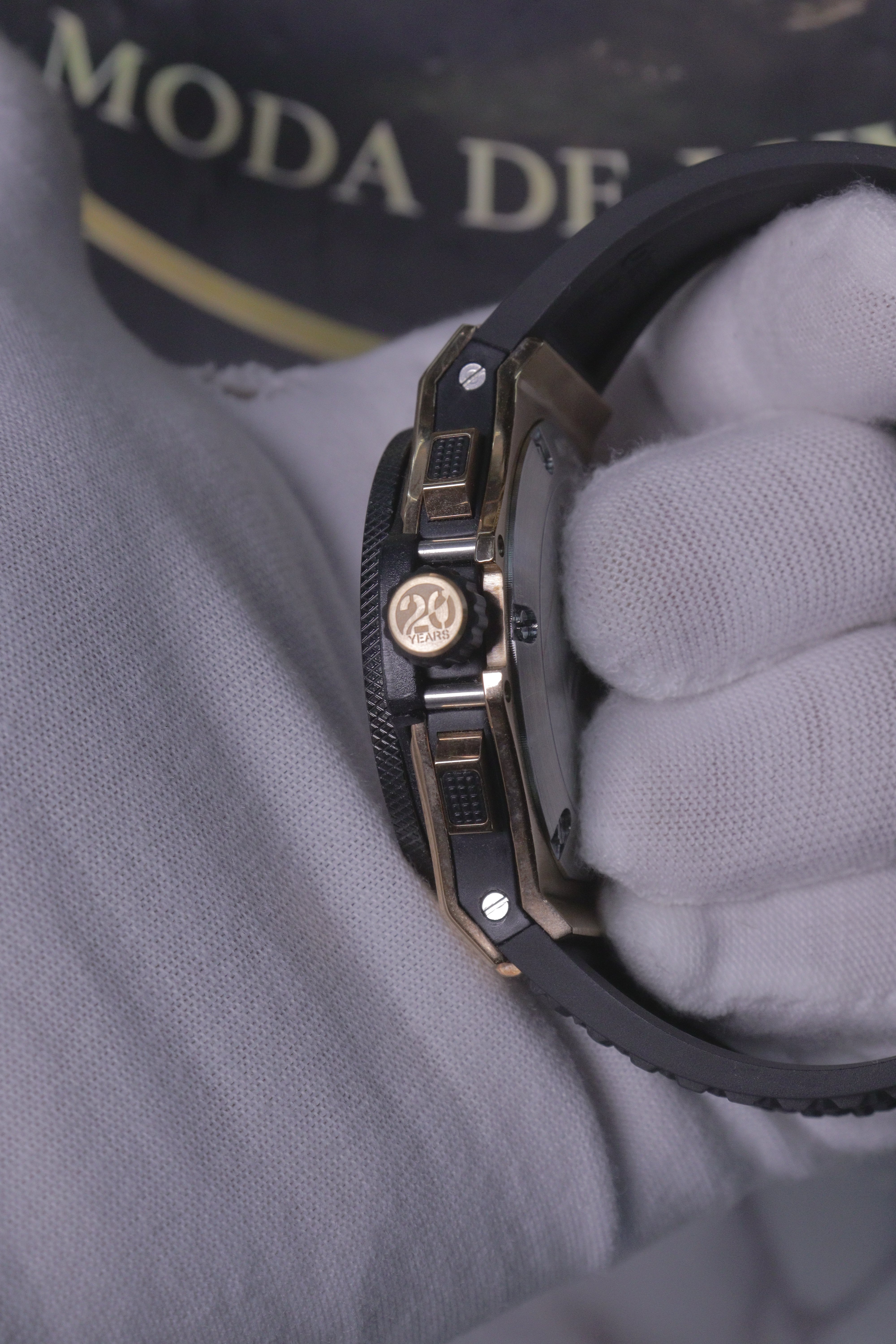 Hublot Big Bang Original Bronze e Cerâmica Preta