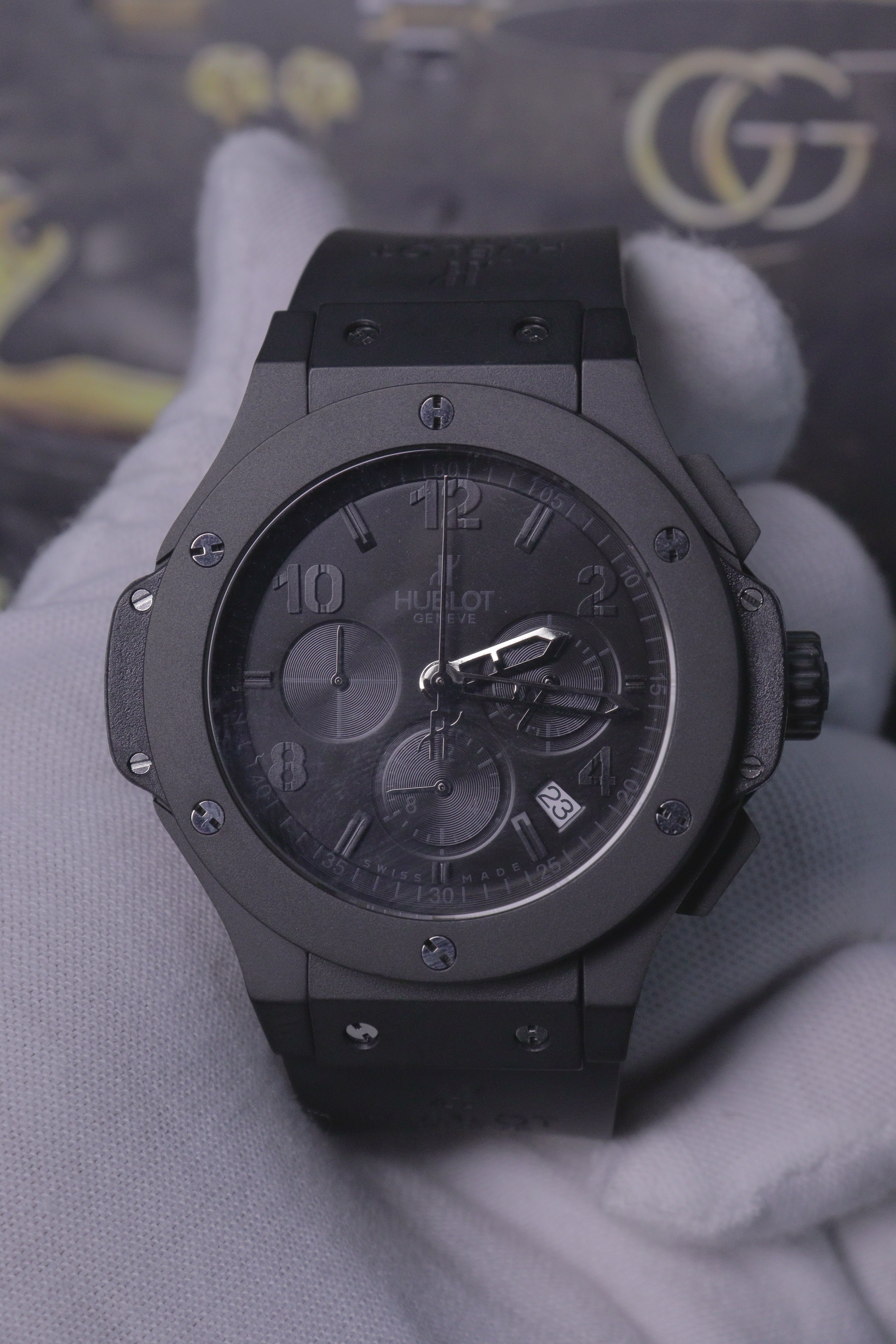 Hublot Big Bang "Phantom" All Black Matte Cerâmica Preto Total