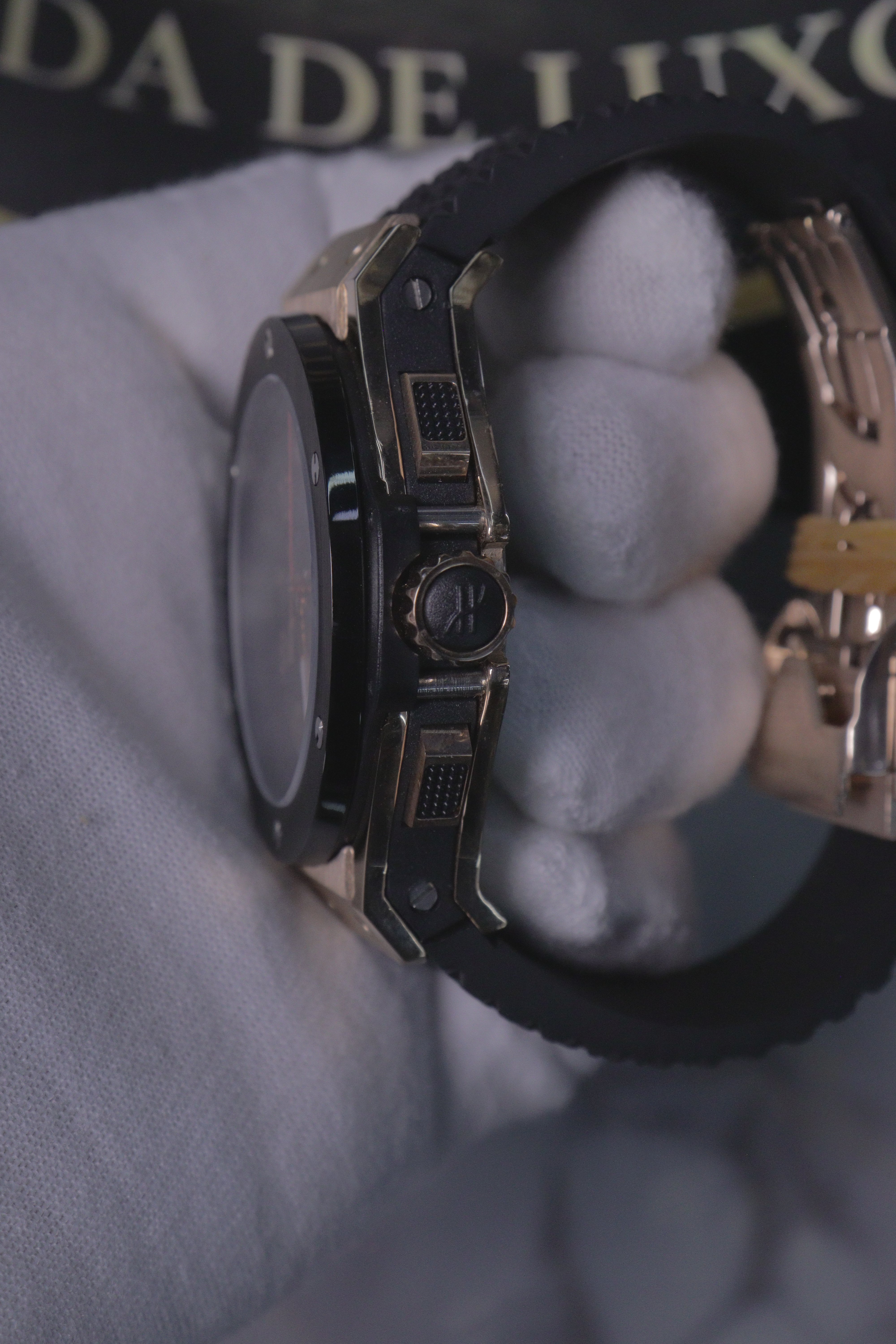 Hublot Big Bang Original Magic Gold e Cerâmica Preta