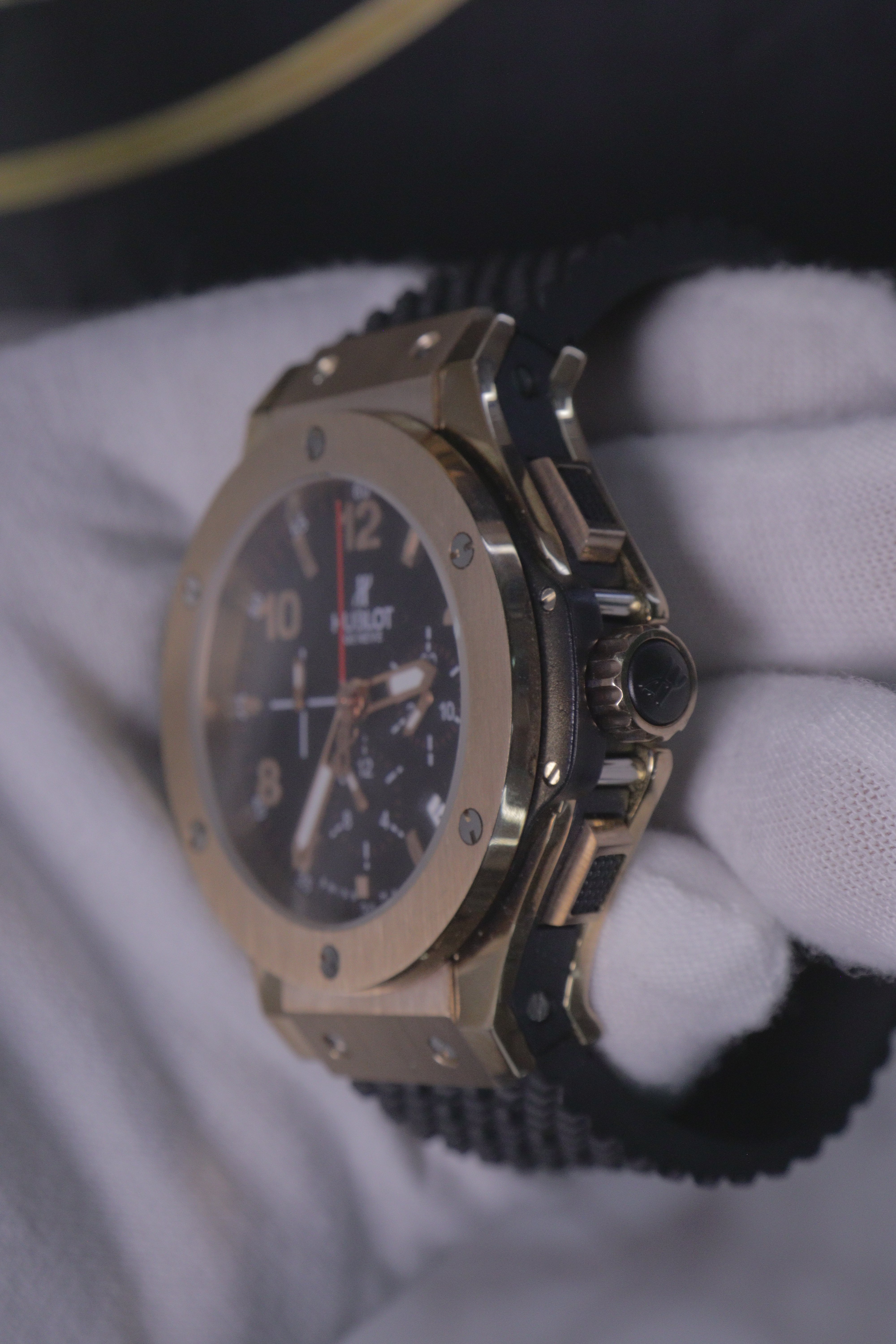 Hublot Big Bang Original Ouro Rose e Carbono