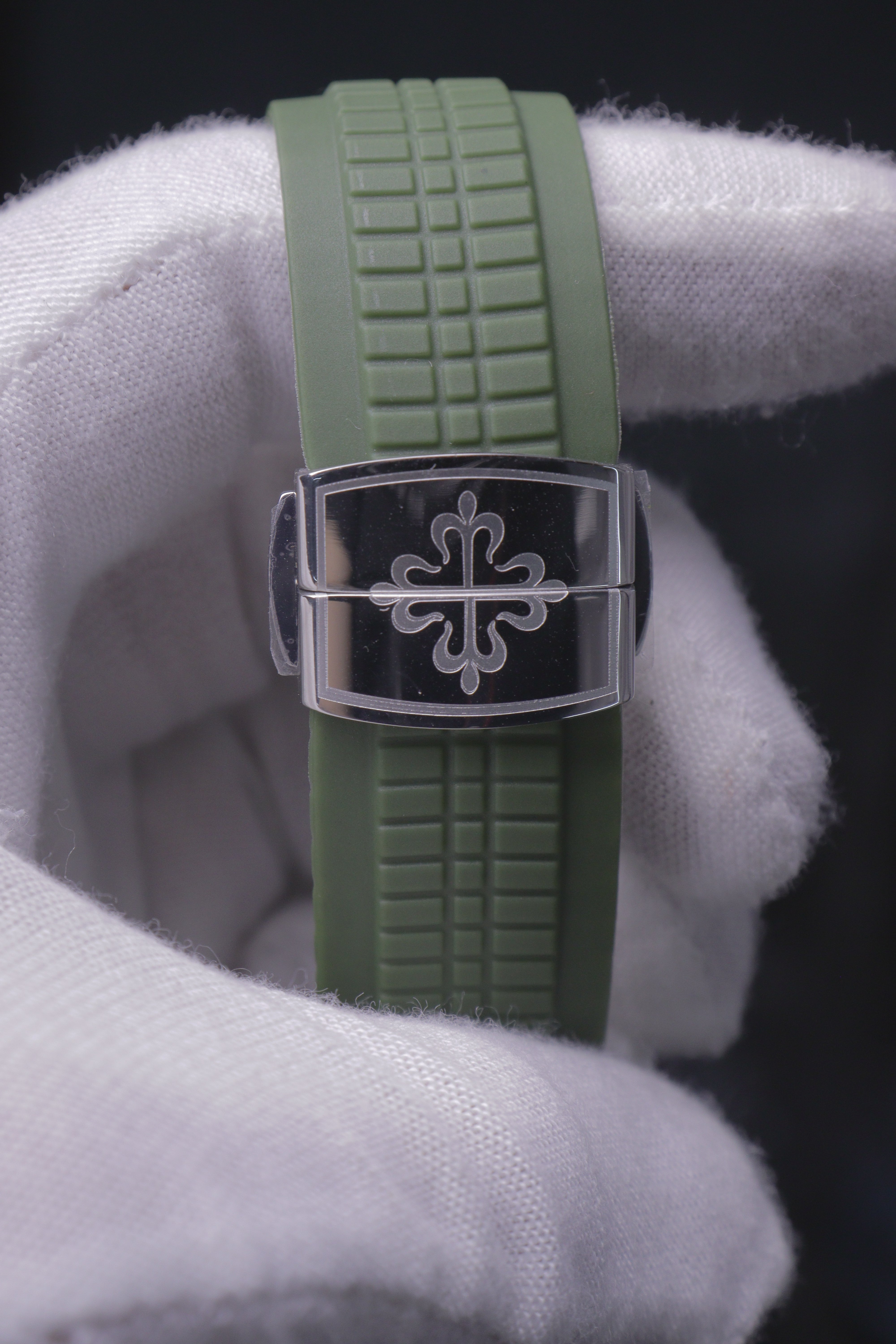 Patek Philippe Aquanaut Date Aço Verde