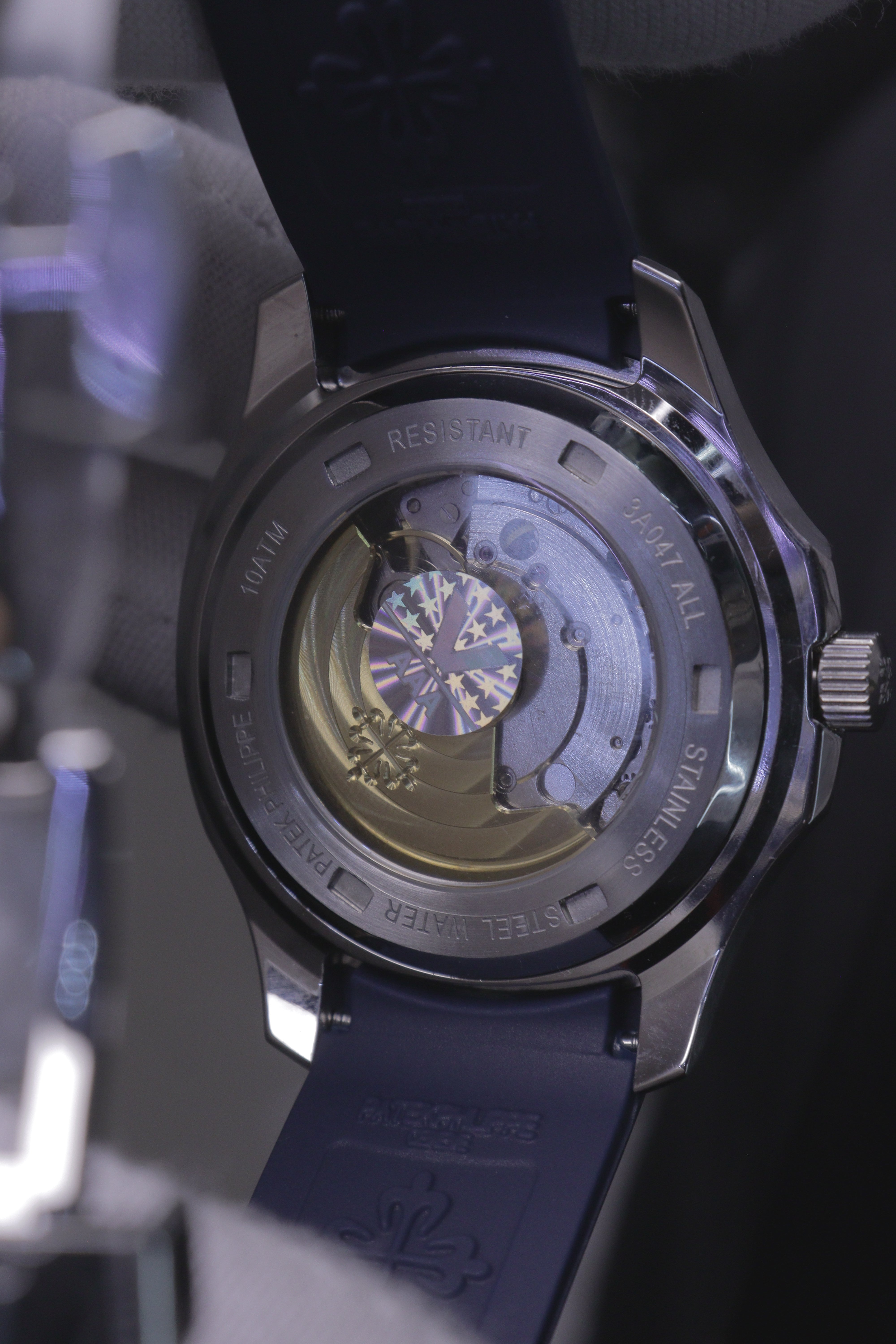 Patek Philippe Aquanaut Date Aço Azul