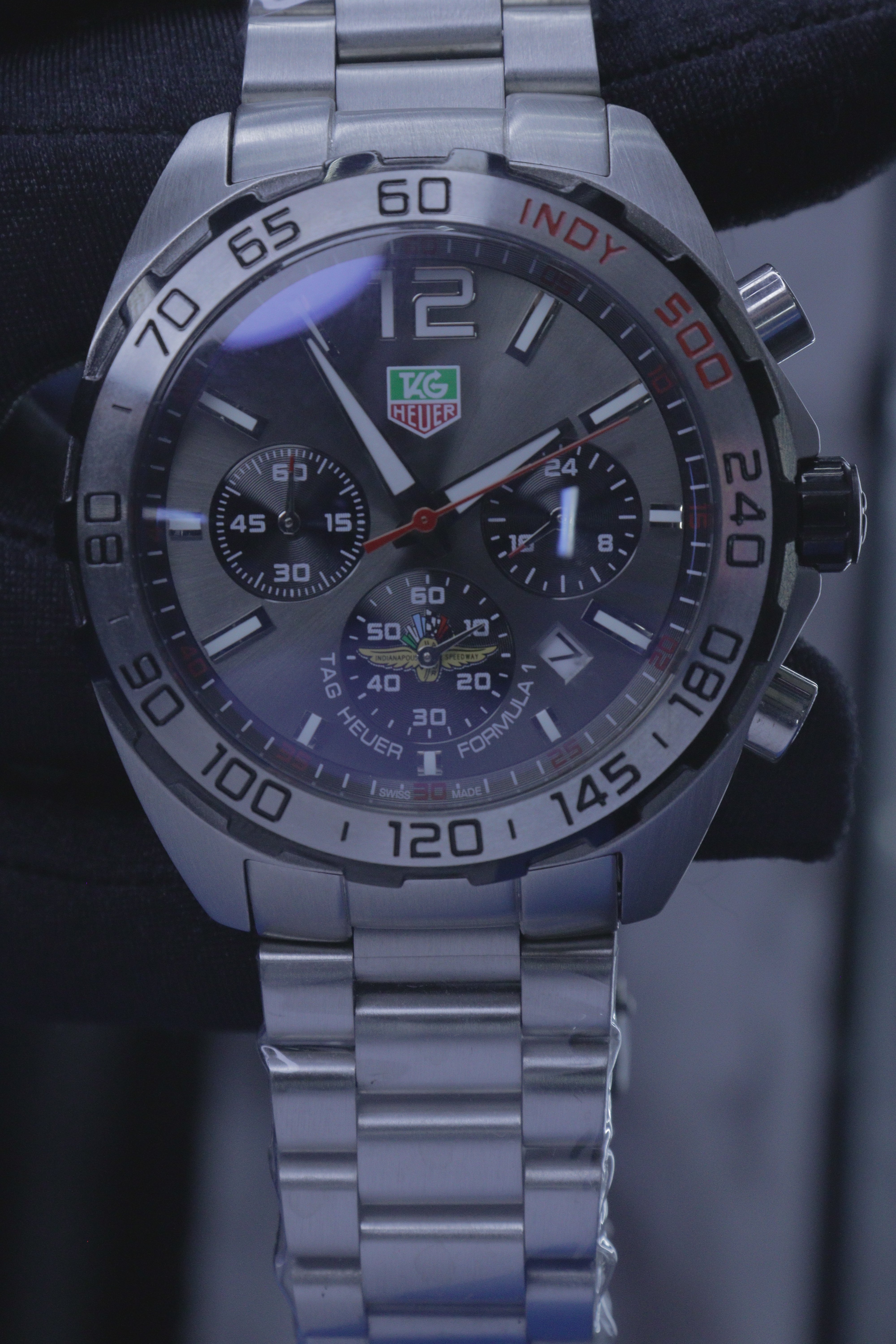 TAG Heuer Formula 1 x Indy 500 Edição Especial Cinza