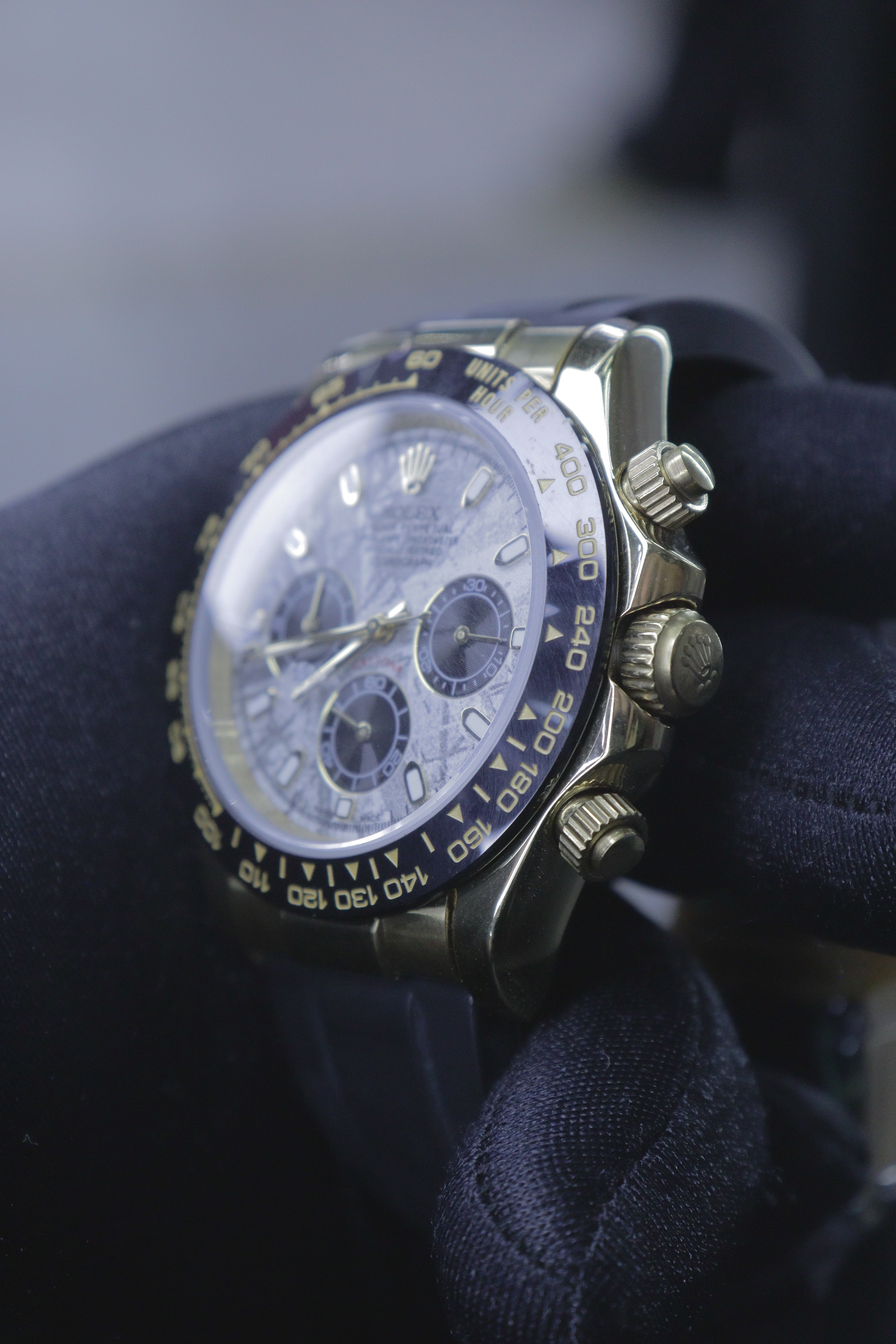 Rolex Oyster Perpetual Cosmograph Daytona Mostrador Meteorito