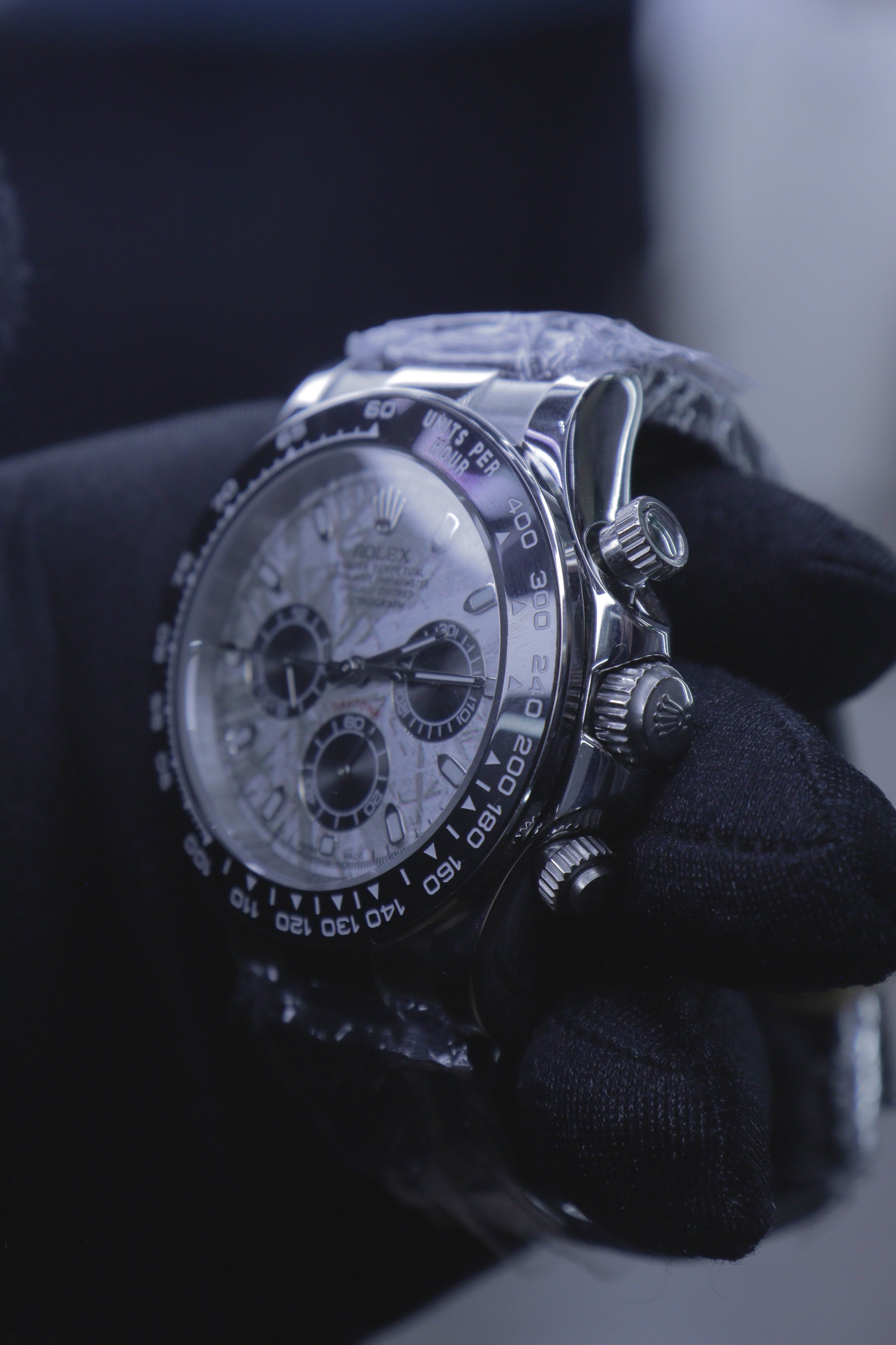 Rolex Oyster Perpetual Cosmograph Daytona Mostrador Meteorito