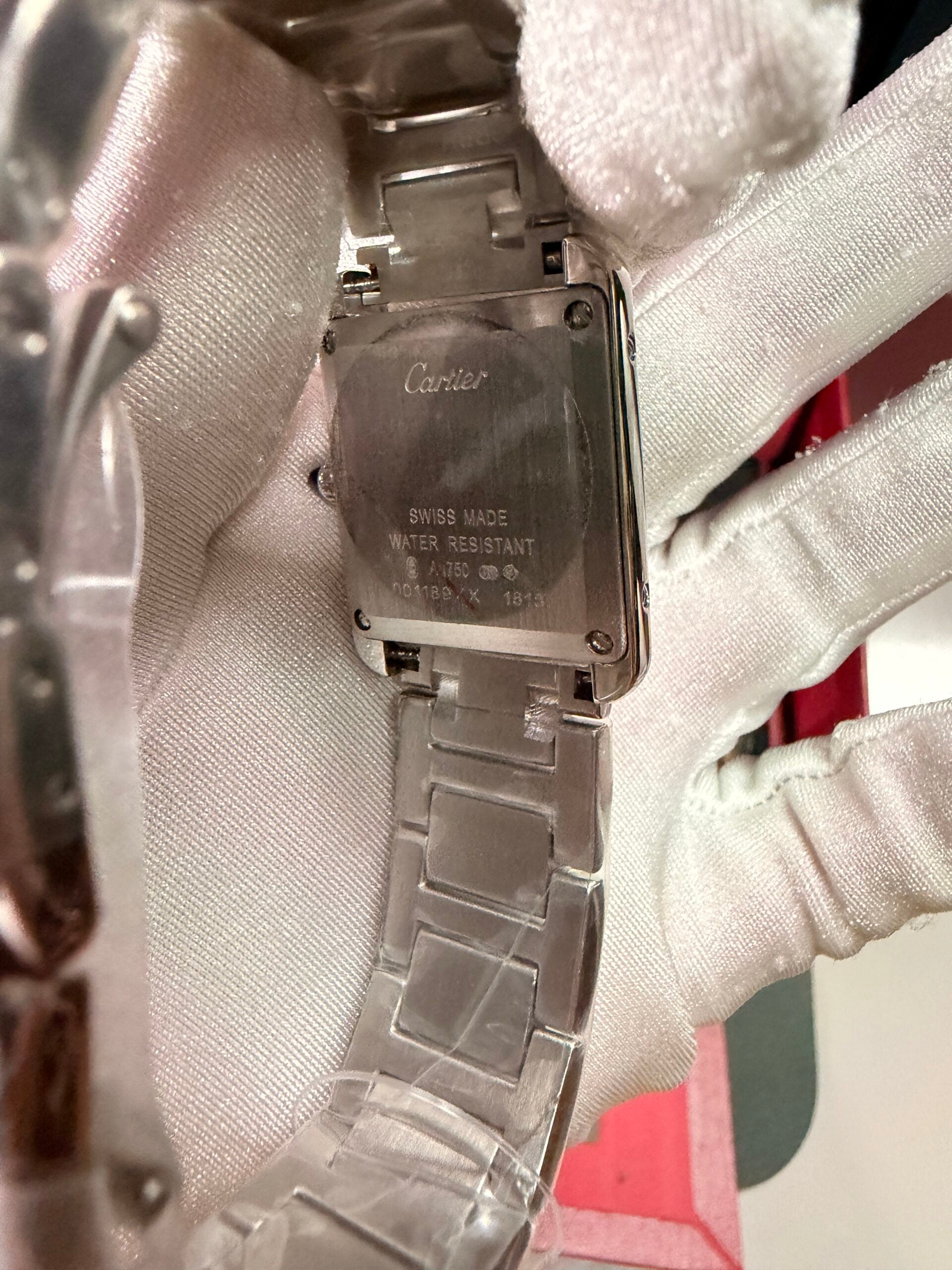 Cartier Tank Must Prata – Médio
