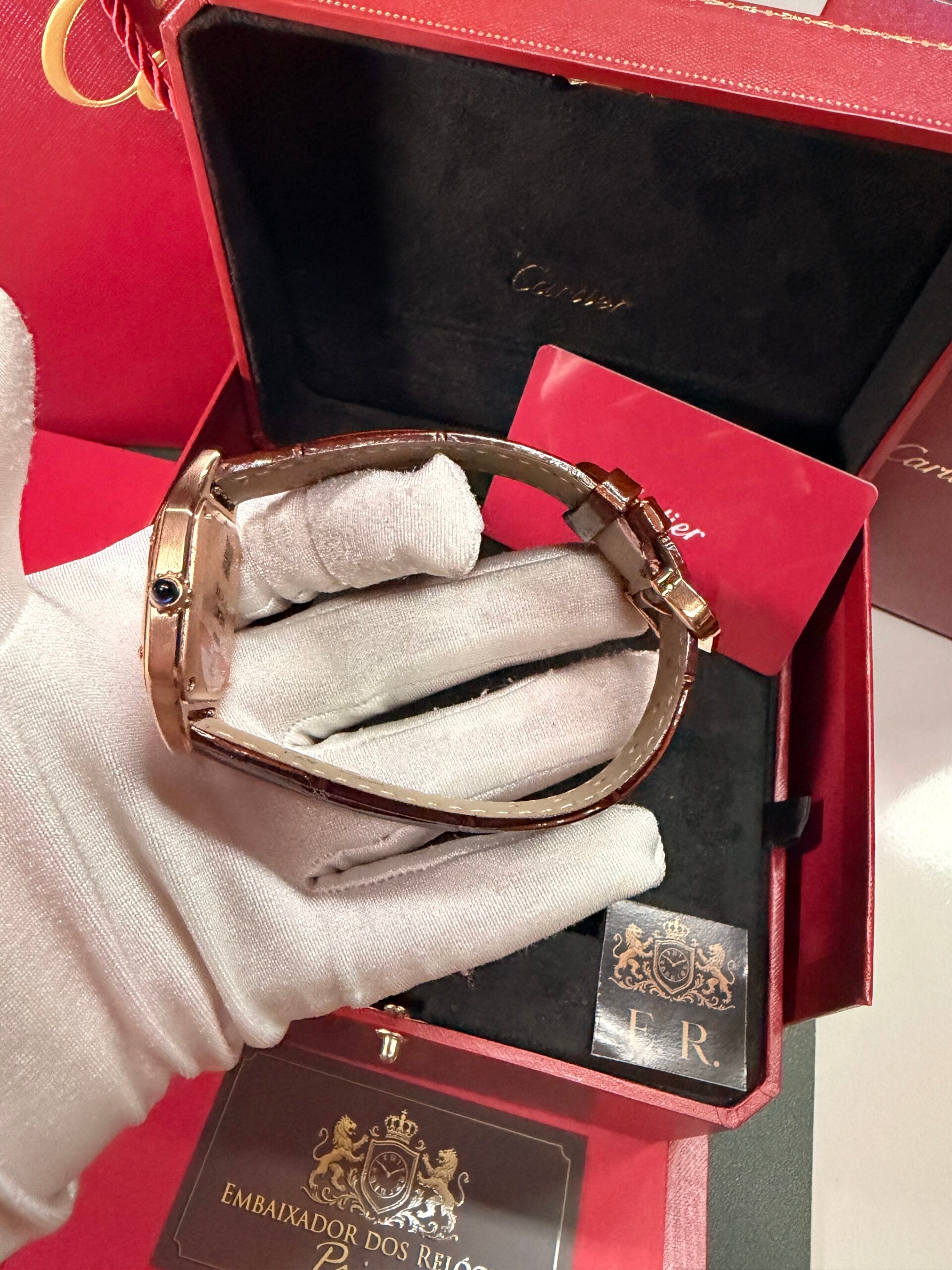 Cartier Santos Dumont Marrom – Médio
