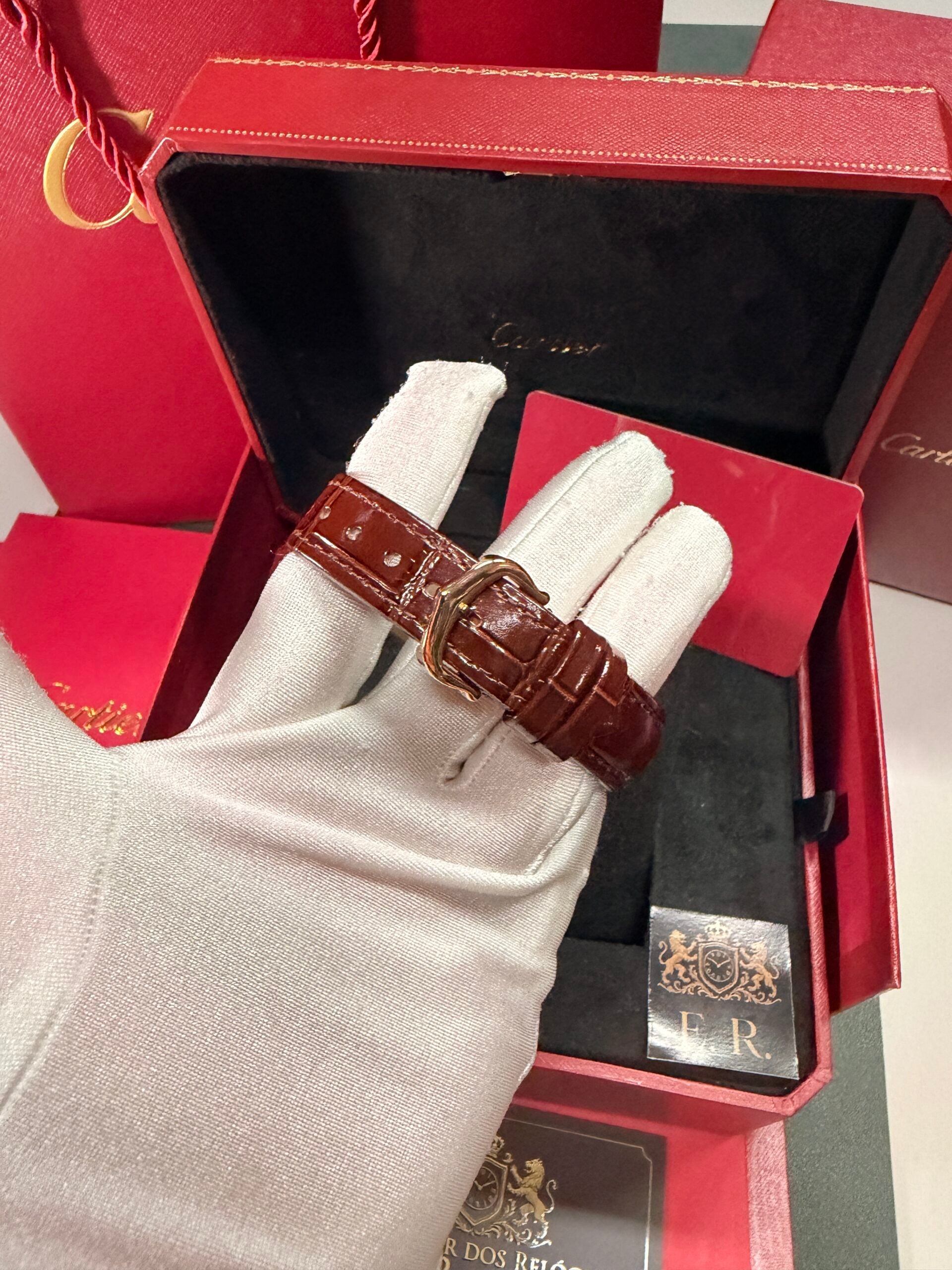 Cartier Santos Dumont Marrom – Médio