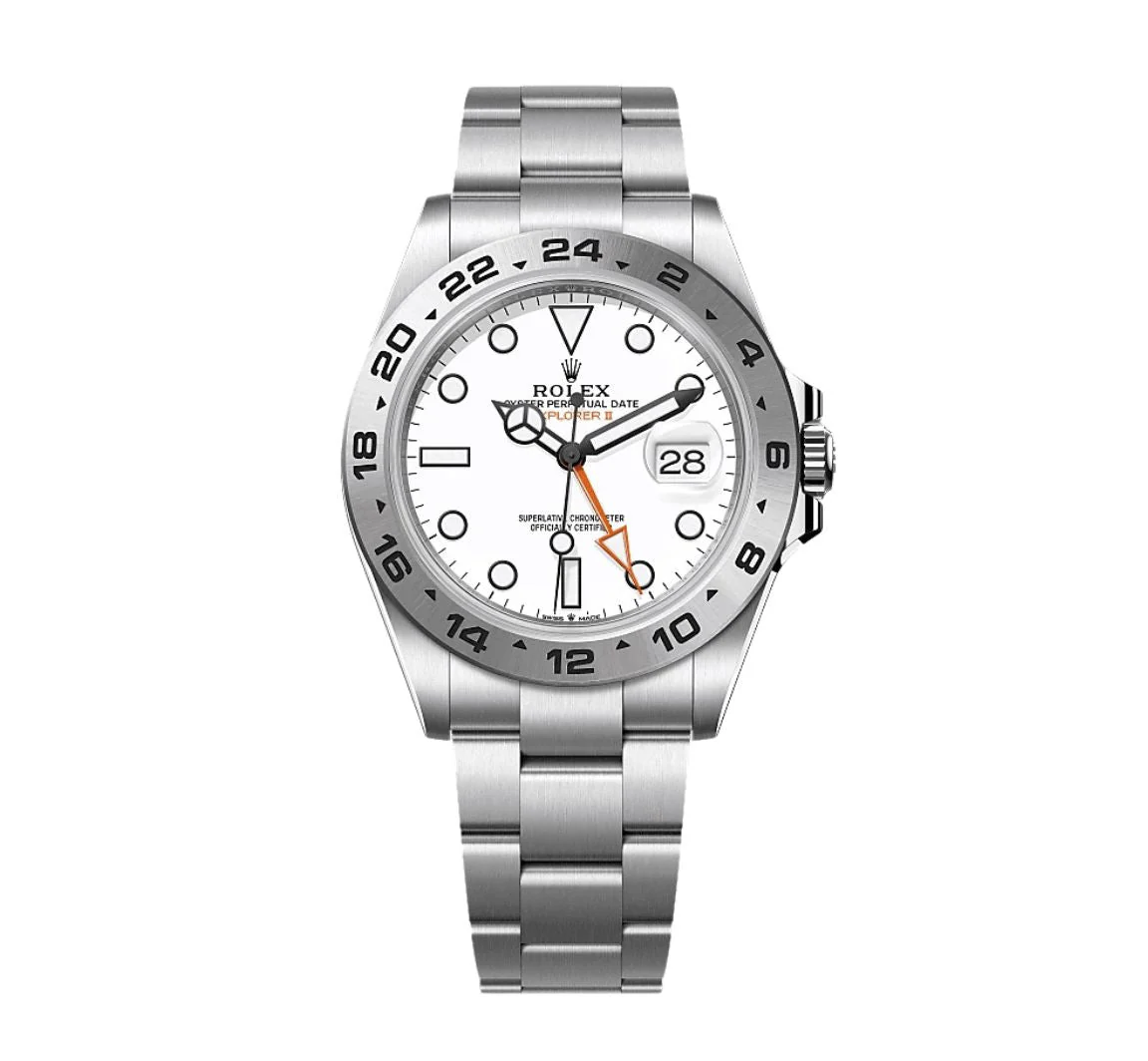Rolex Explorer II – Branco Polar