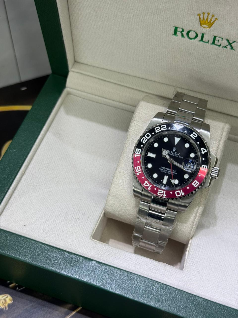 Rolex GMT-Master II – Preto / Coke
