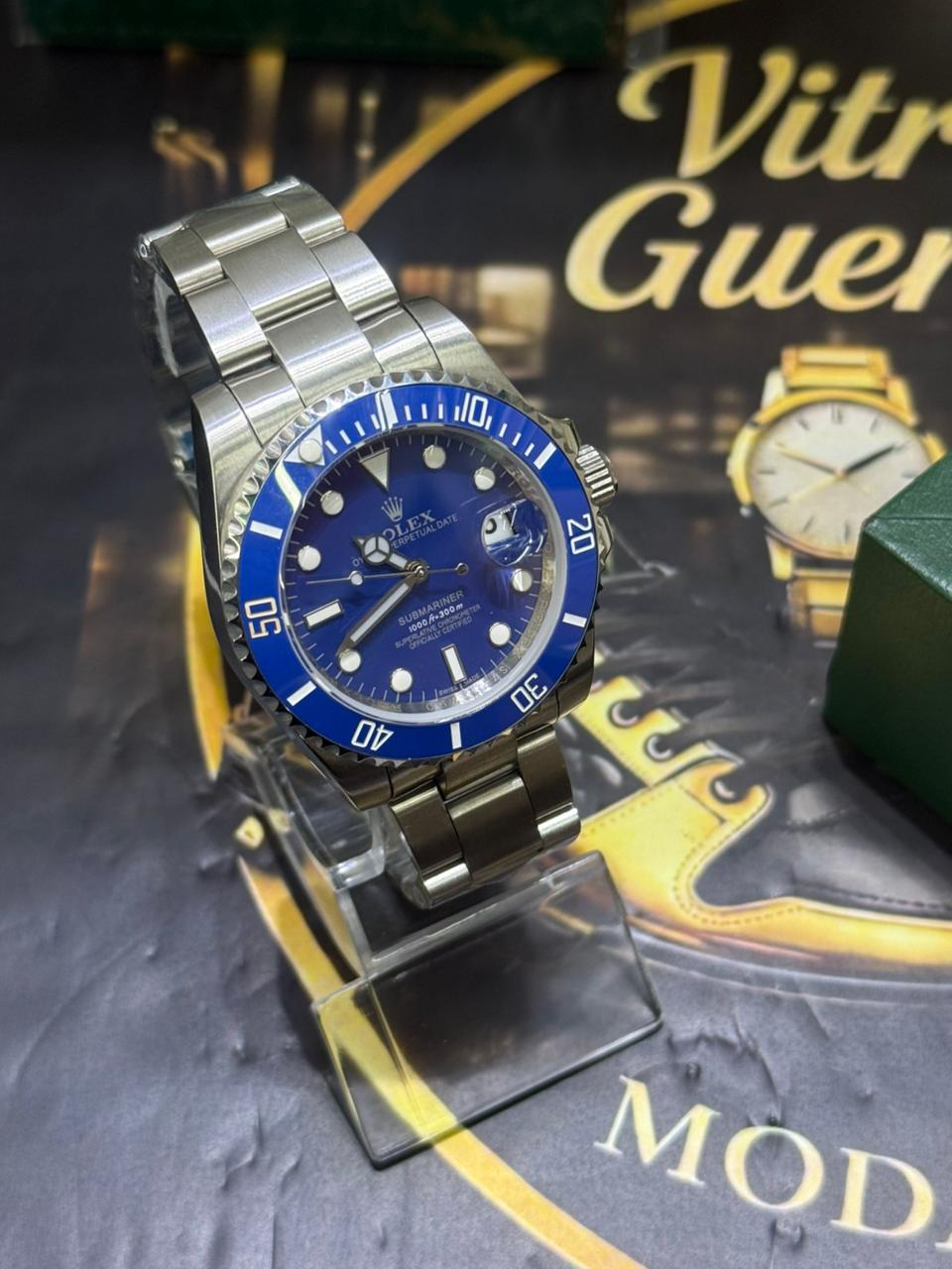 Rolex Submariner Date – Azul / Azul