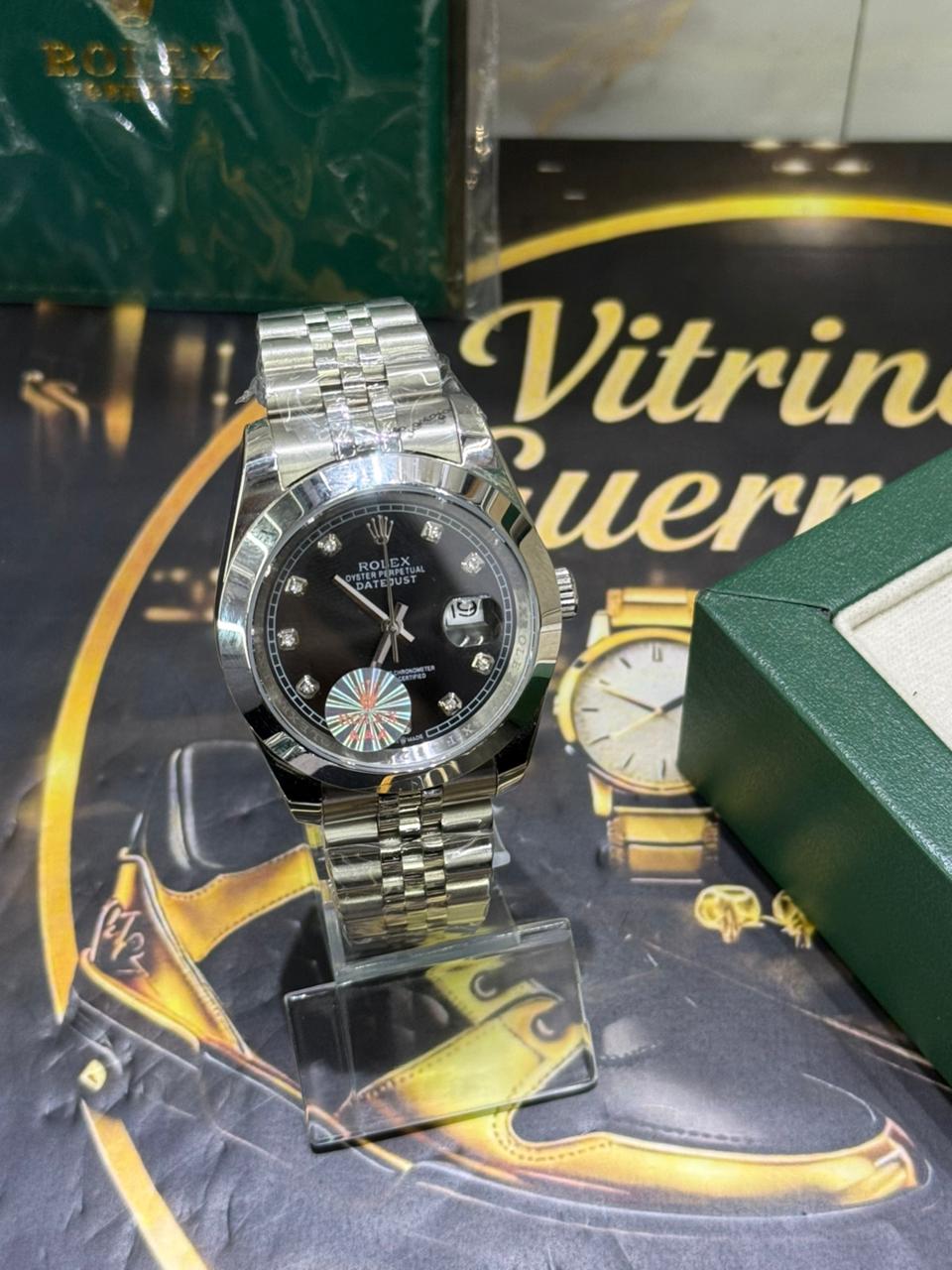 Rolex Datejust 36 – Black Madre Pérola