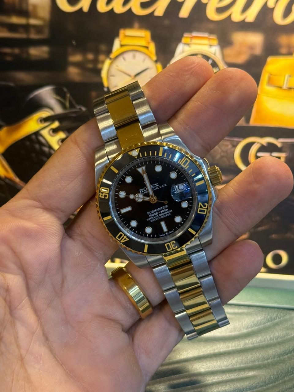 Rolex Submariner Date – Preto / Bicolor