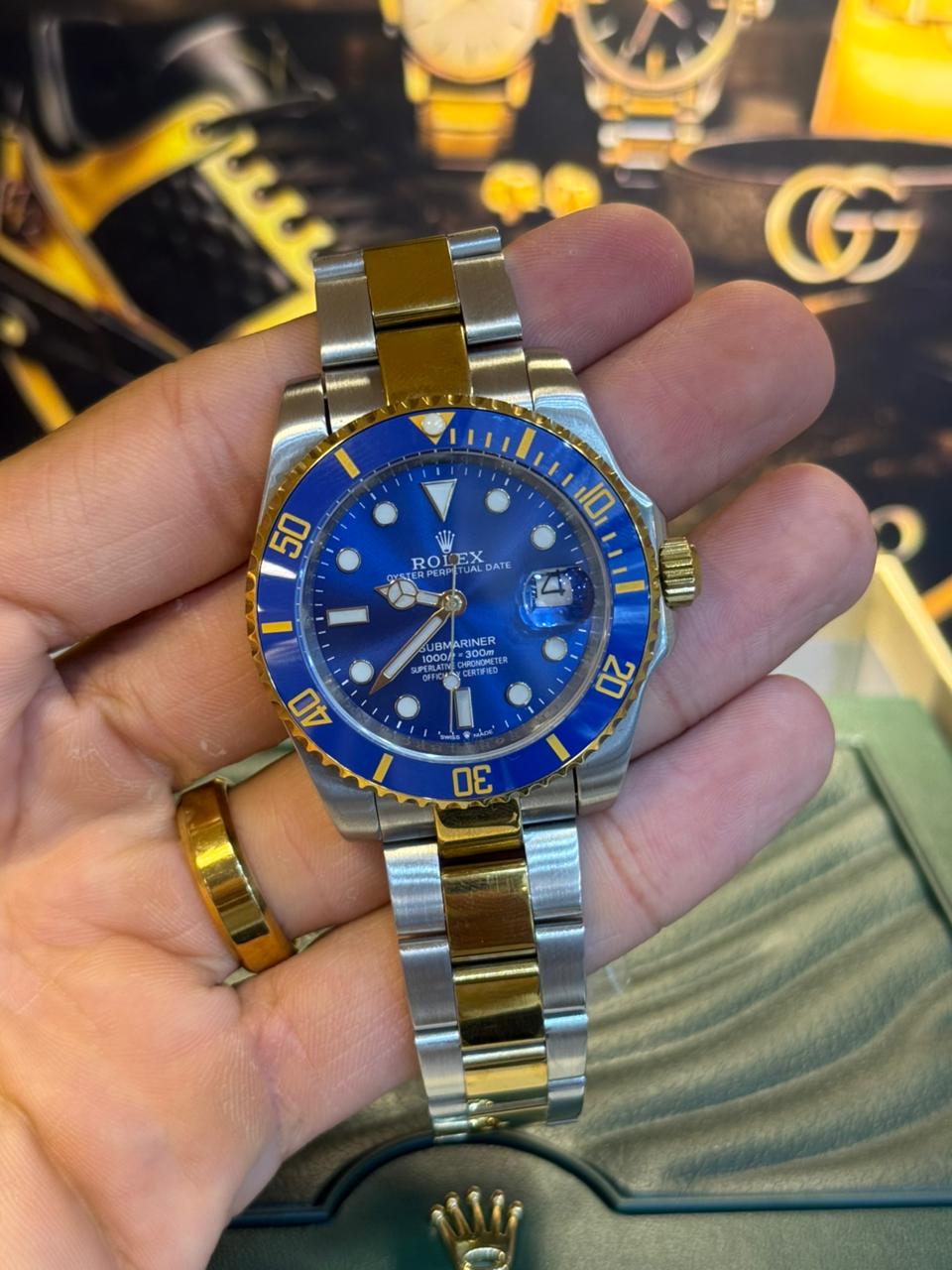Rolex Submariner Date – Azul / Bicolor