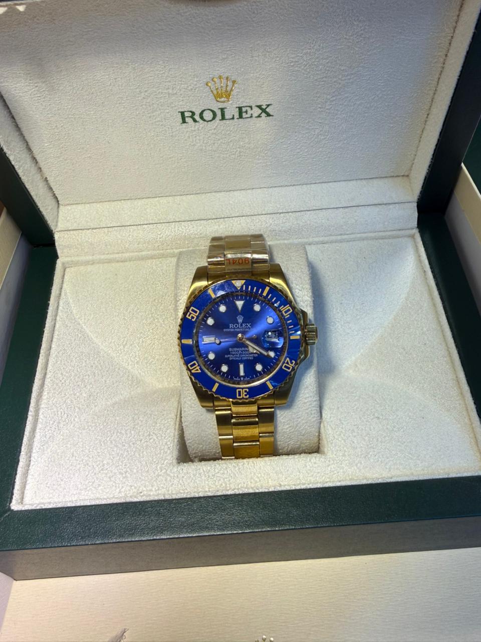 Rolex Submariner Date – Azul / Ouro