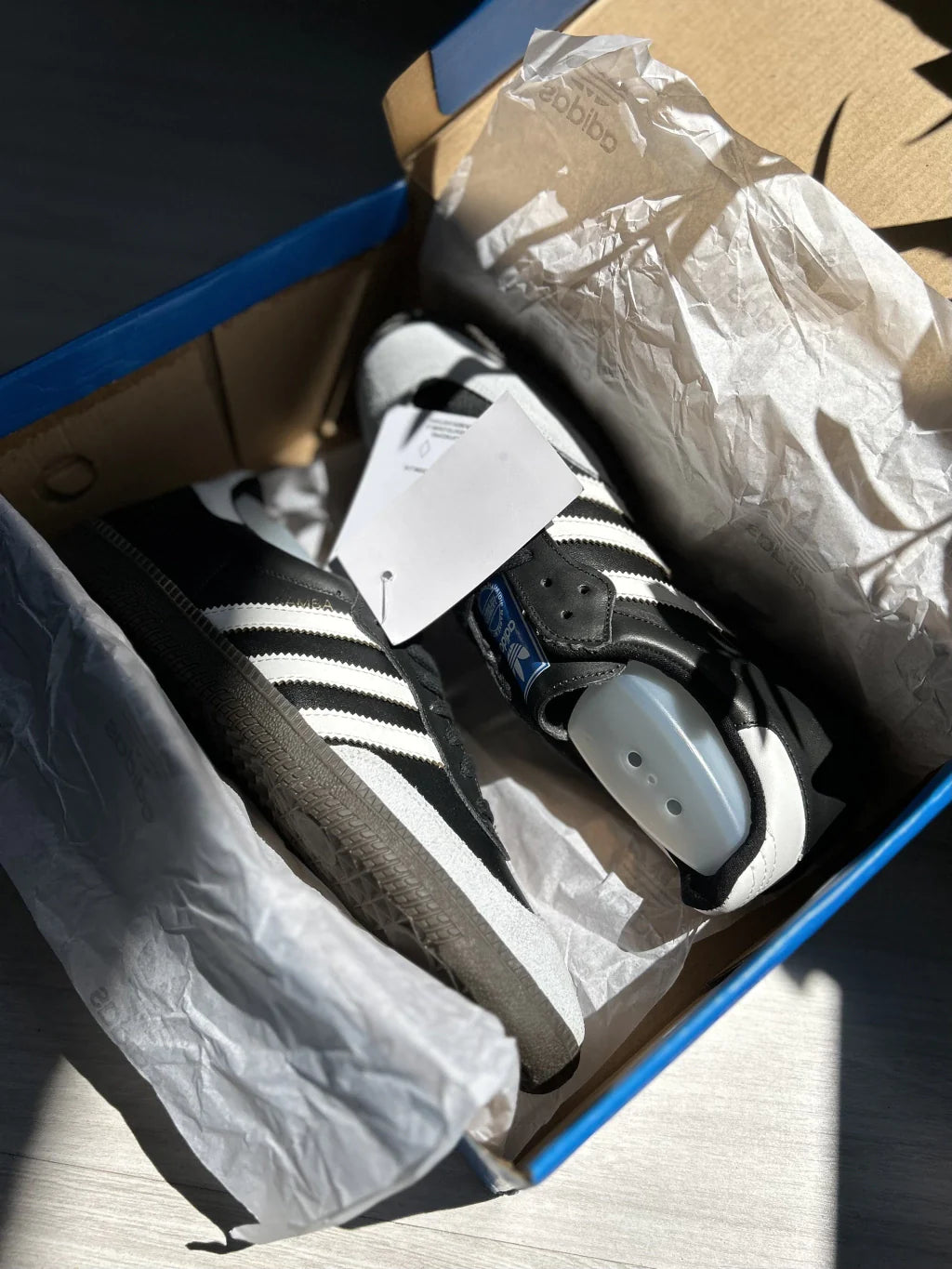 Adidas Samba - Preto com Branco